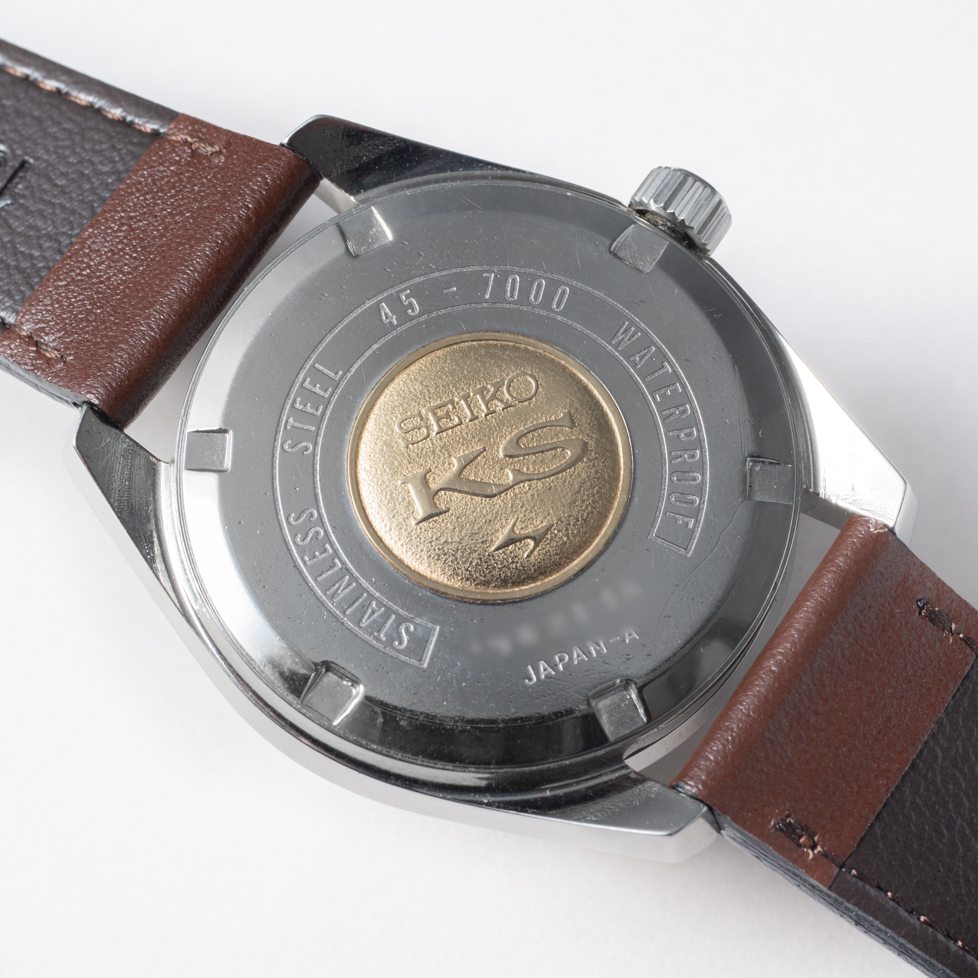 キングセイコー ハイビート 1969年製 Ref.45-7000 45KS 純正尾錠付き