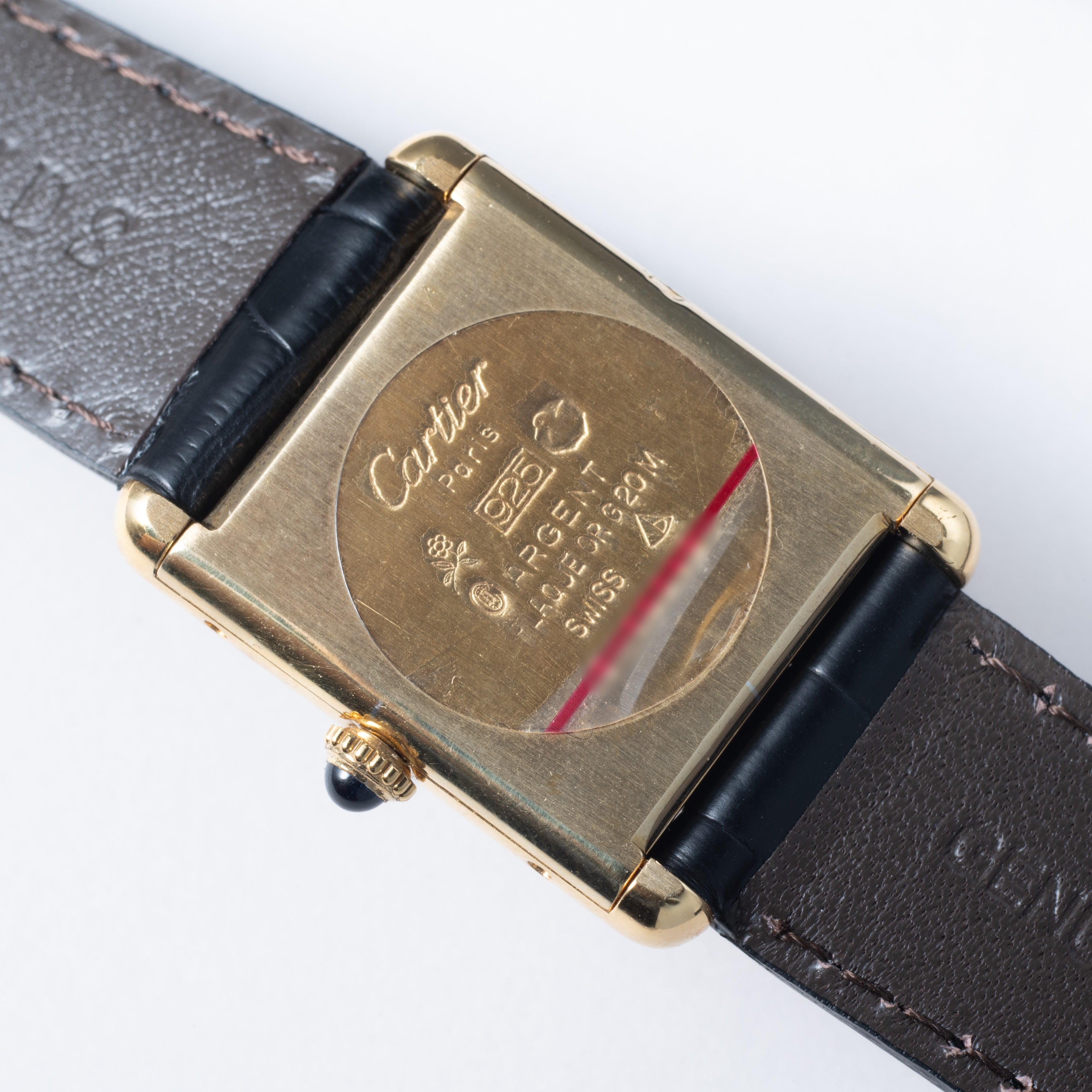 カルティエ マストタンク 1980年代製 LMサイズ アイボリーダイヤル