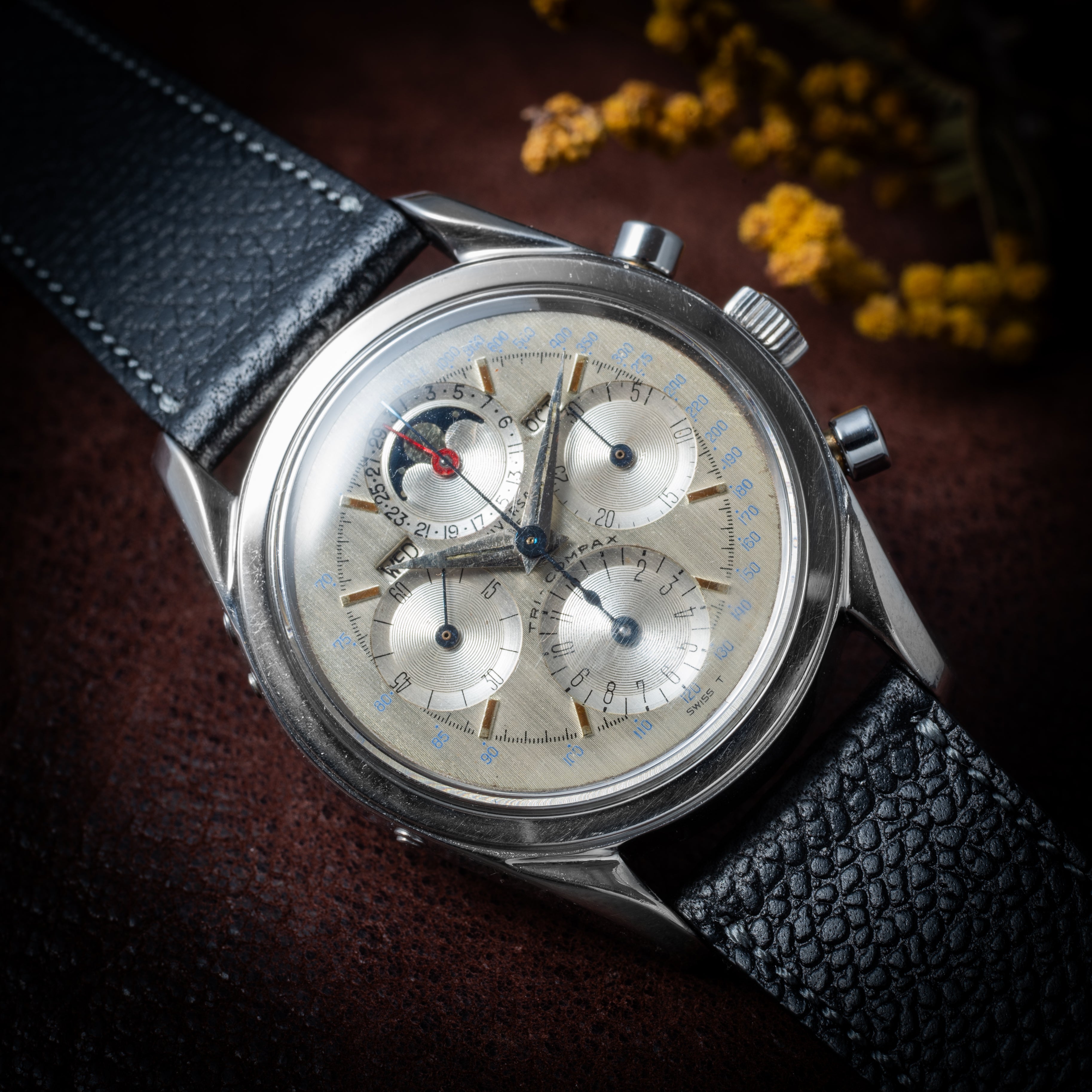 ユニバーサルジュネーブ トリコンパックス 1960年代製 Ref.222100