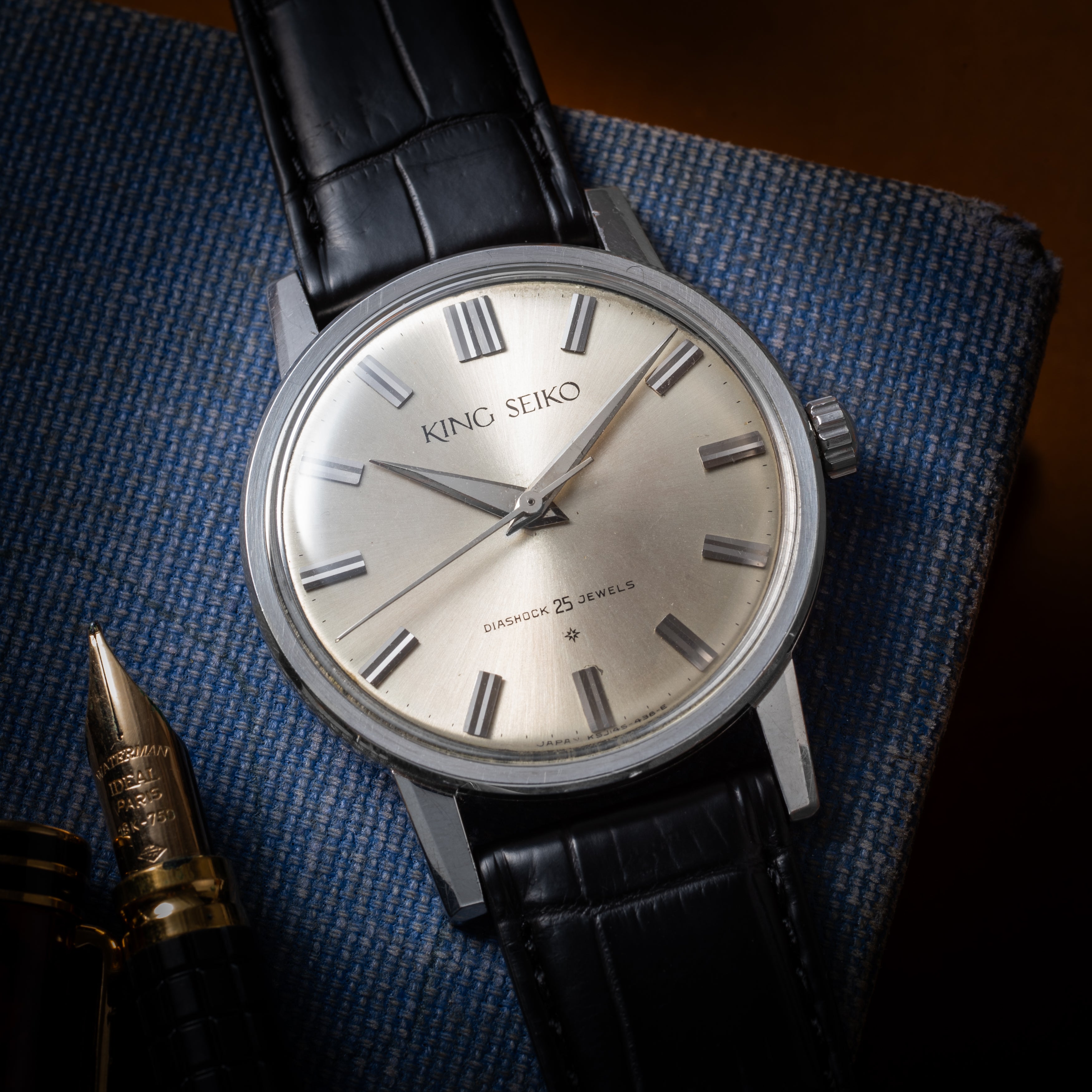 キングセイコーファーストモデル 1962年製 Ref.J14102E KSステンレスケース SDダイヤル