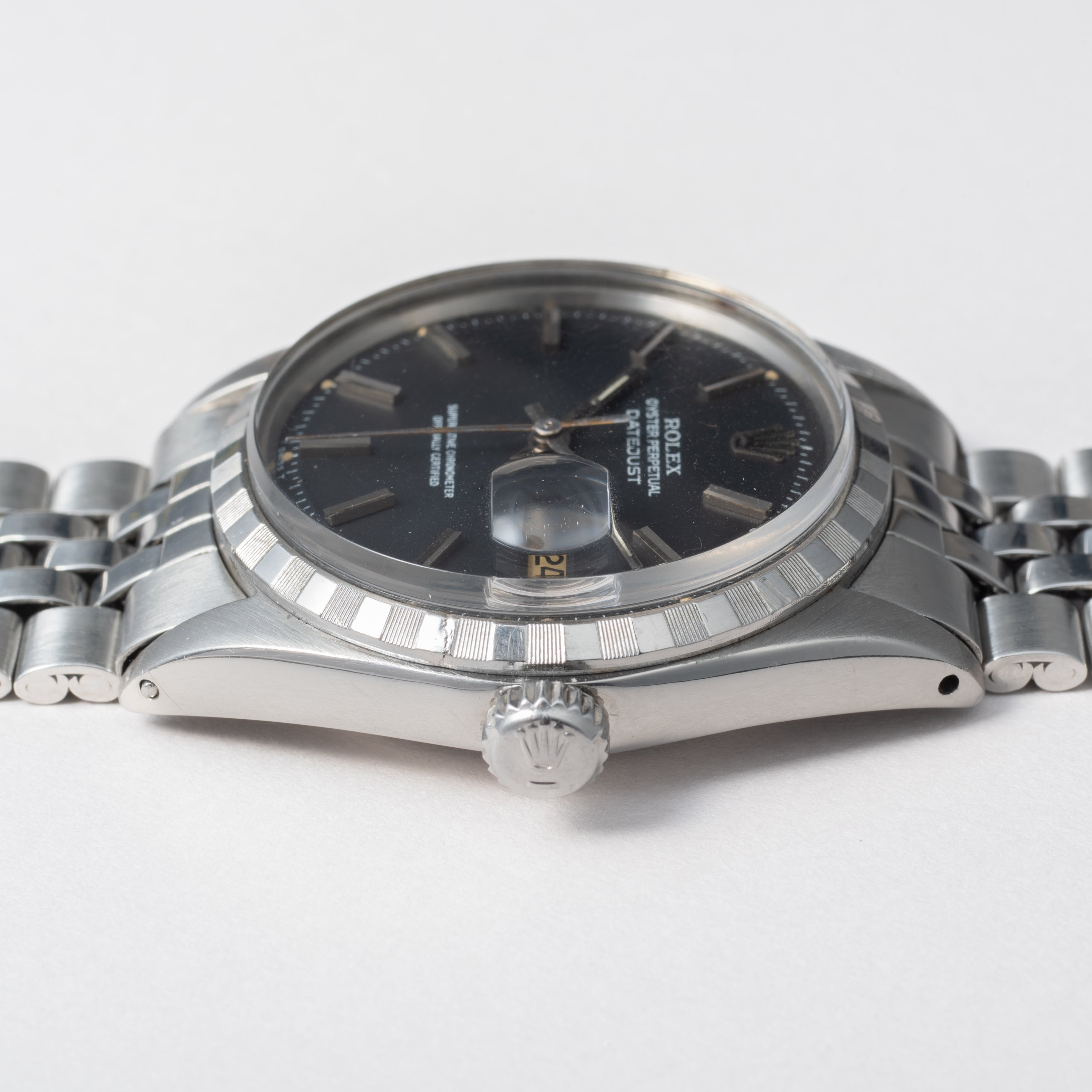 ロレックス デイトジャスト 1969年製 Ref.1603 ブラックダイヤル