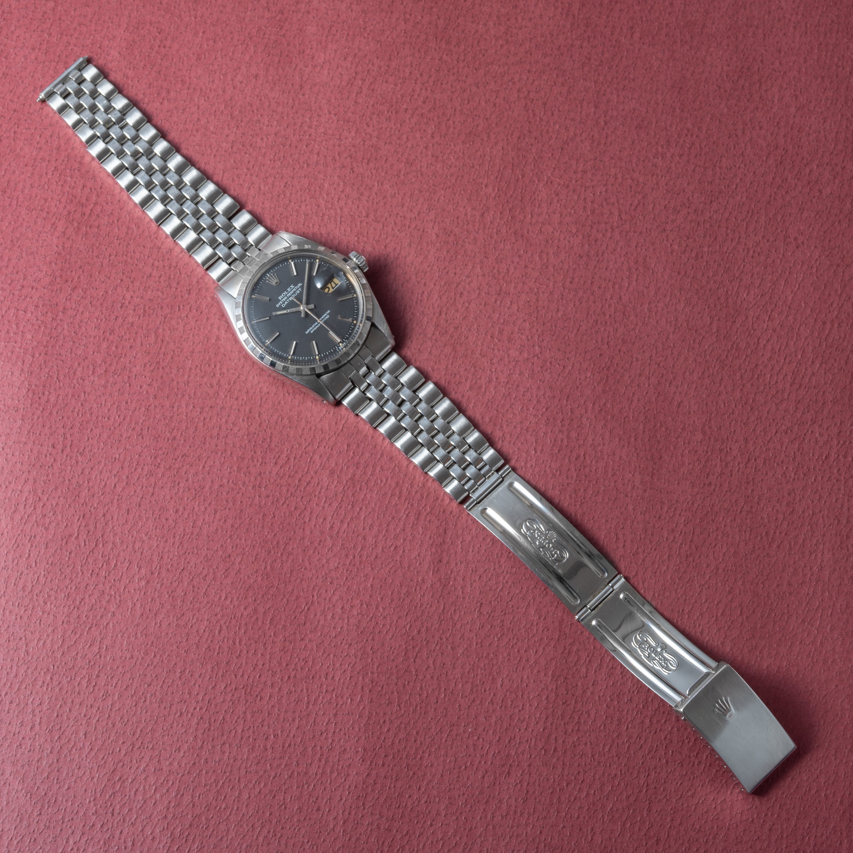 ロレックス デイトジャスト 1969年製 Ref.1603 ブラックダイヤル