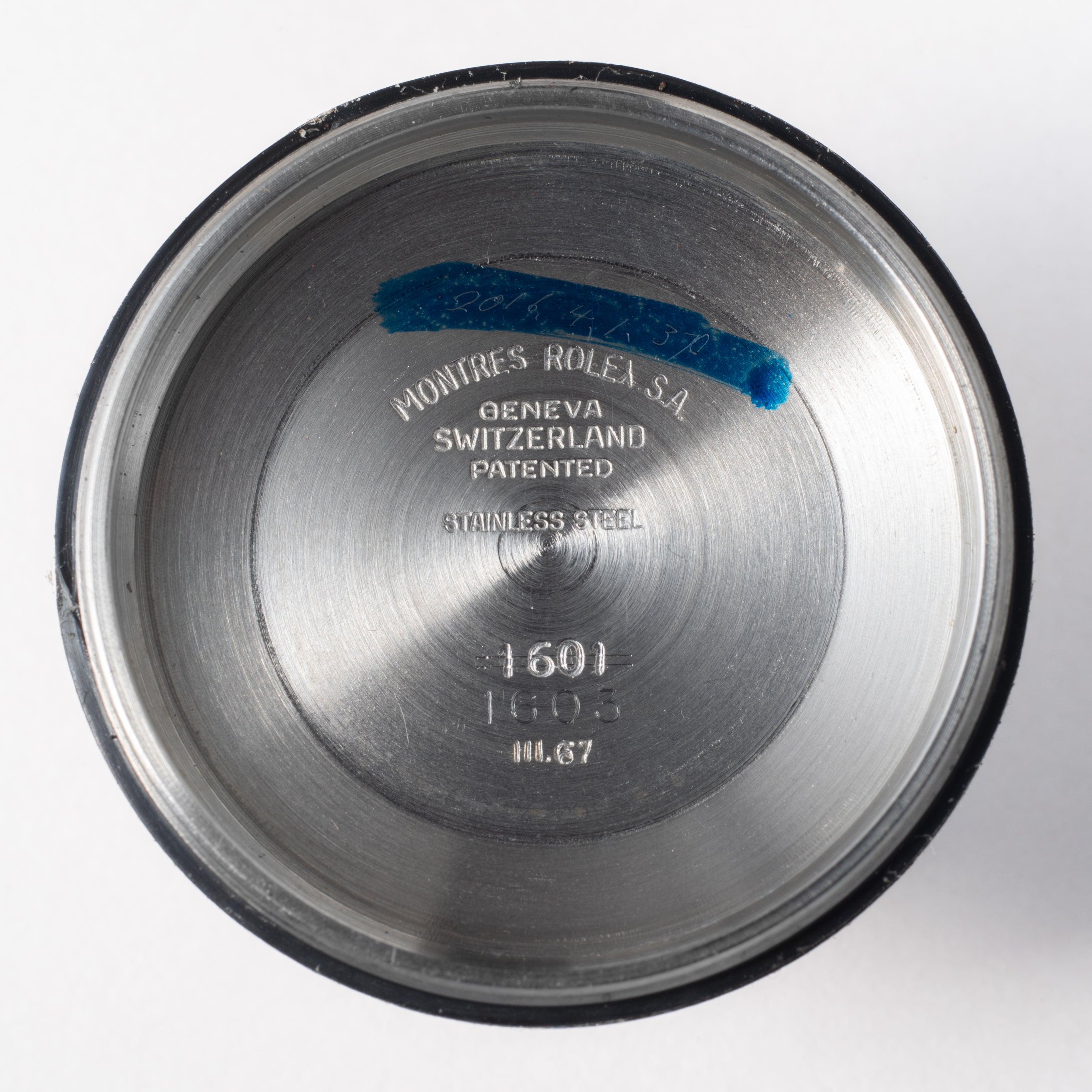 ロレックス デイトジャスト 1969年製 Ref.1603 ブラックダイヤル