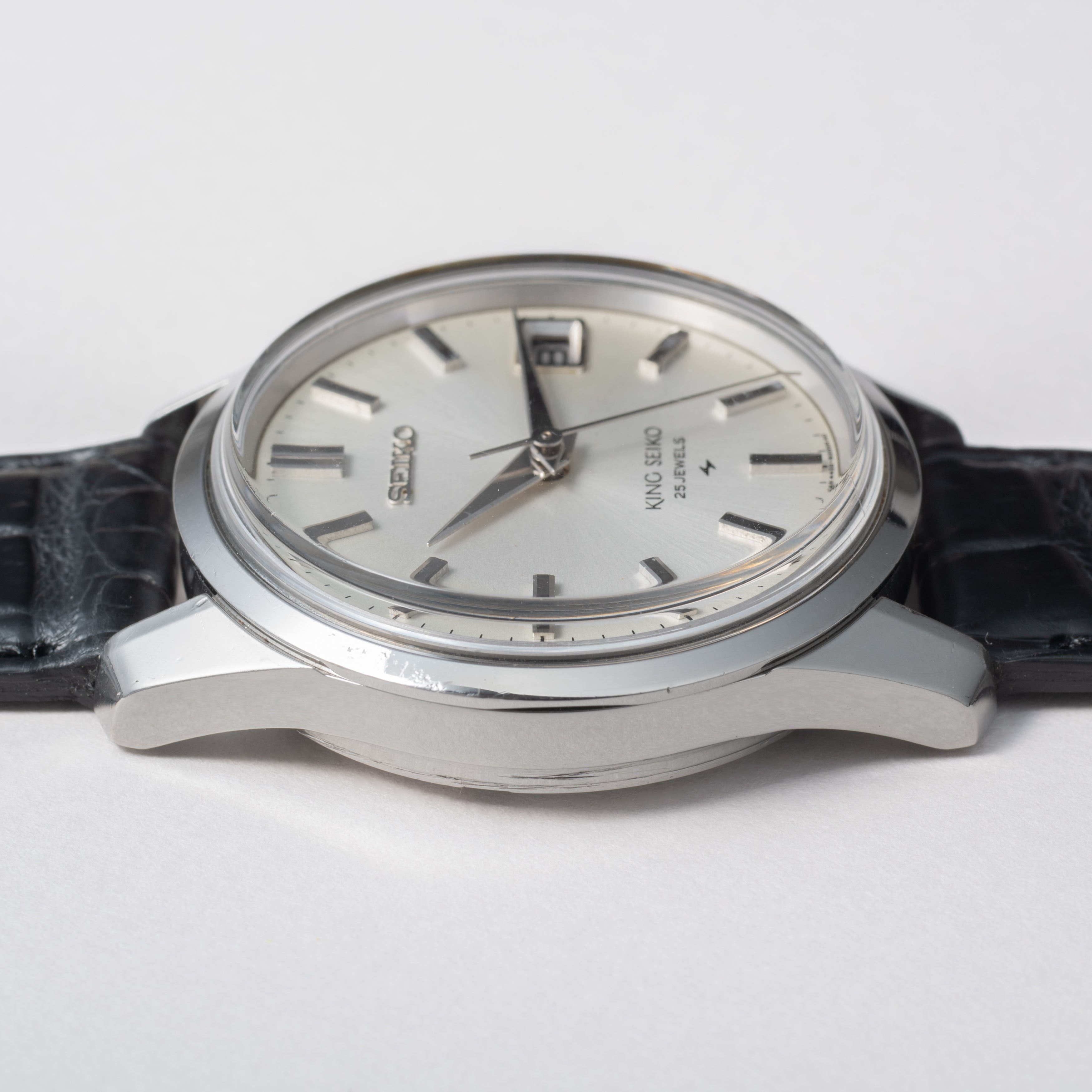 キングセイコー 1968年製 Ref.4402-8000 44KS セイコーメダリオン 純正革ベルト付き