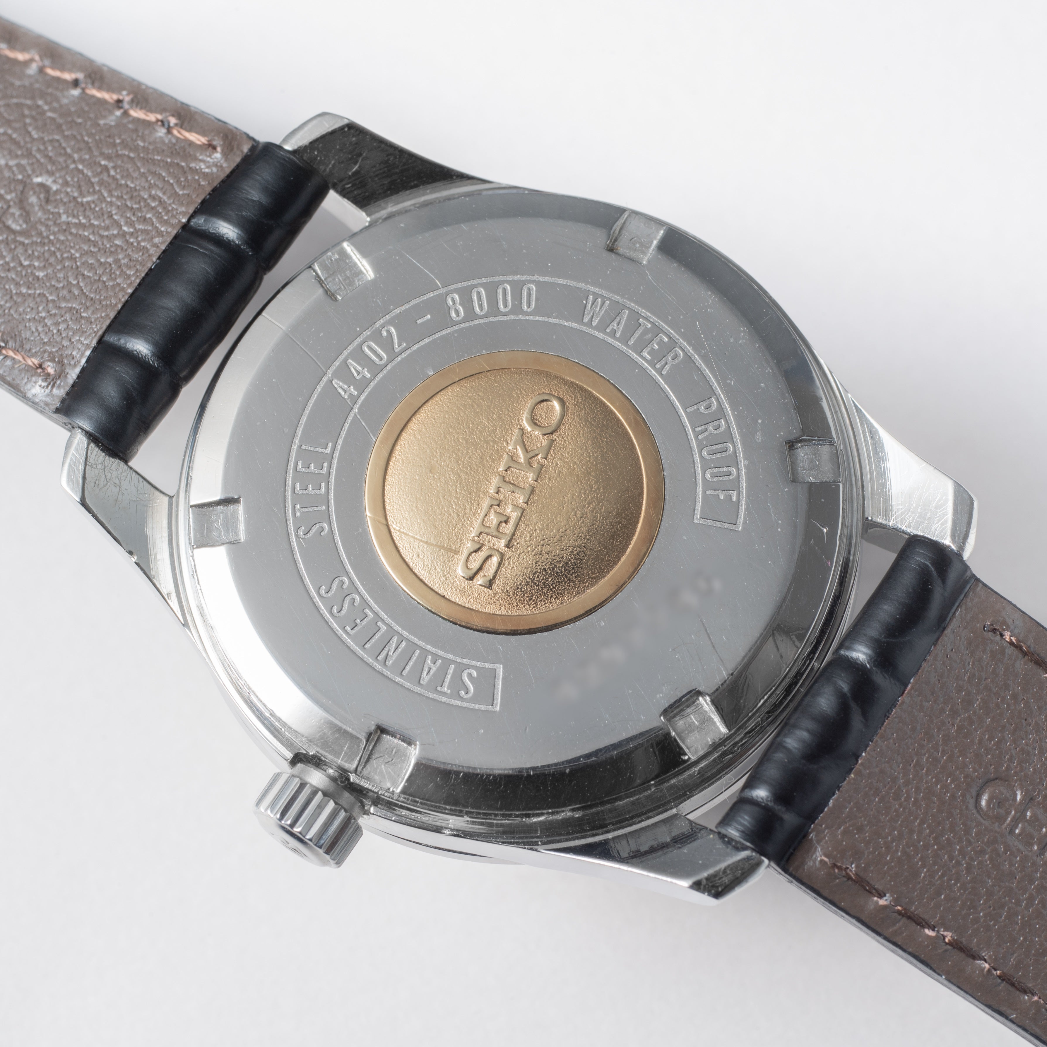 キングセイコー 1968年製 Ref.4402-8000 44KS セイコーメダリオン 純正革ベルト付き