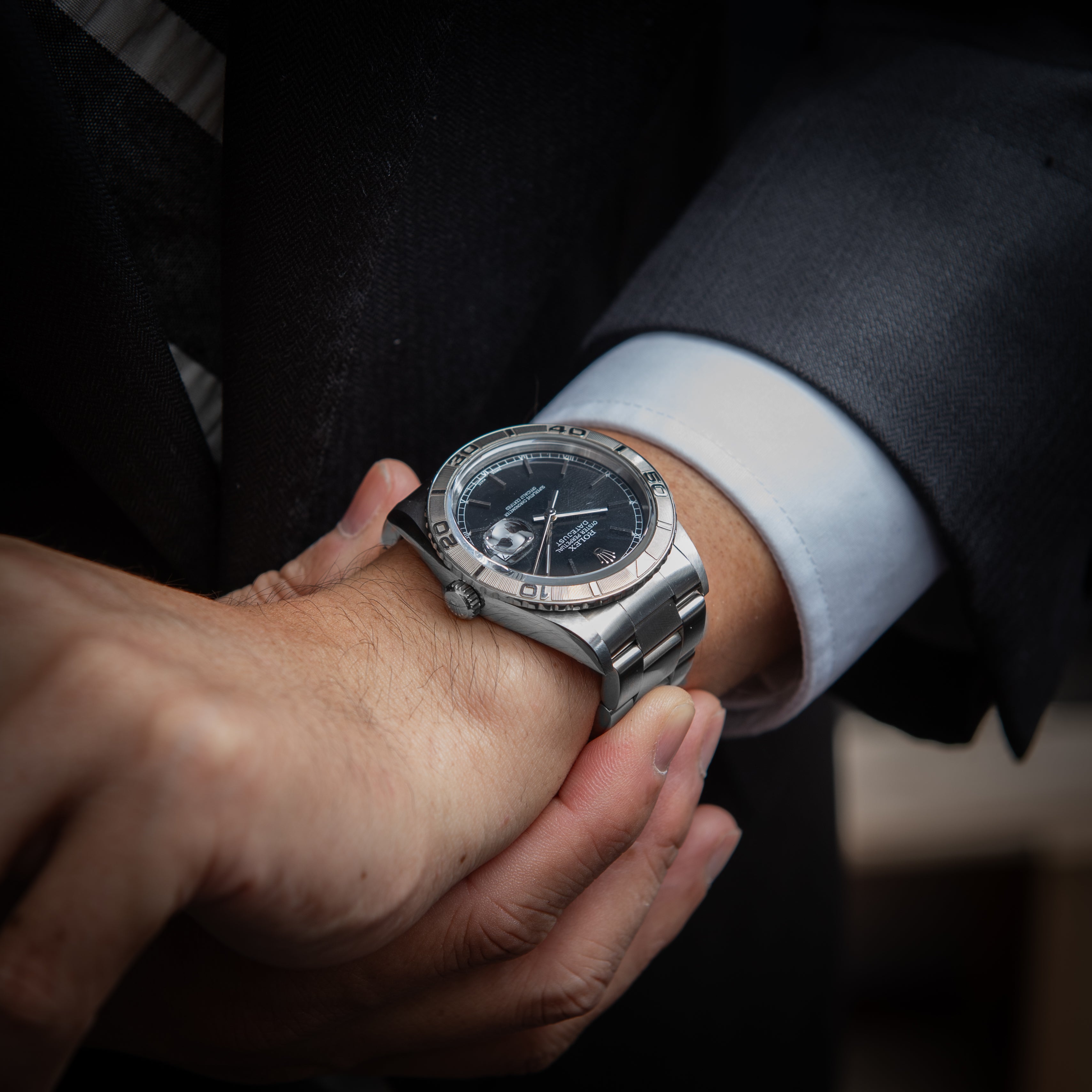 ロレックス サンダーバード 2002年製 Ref.16264 箱、ギャラ付き