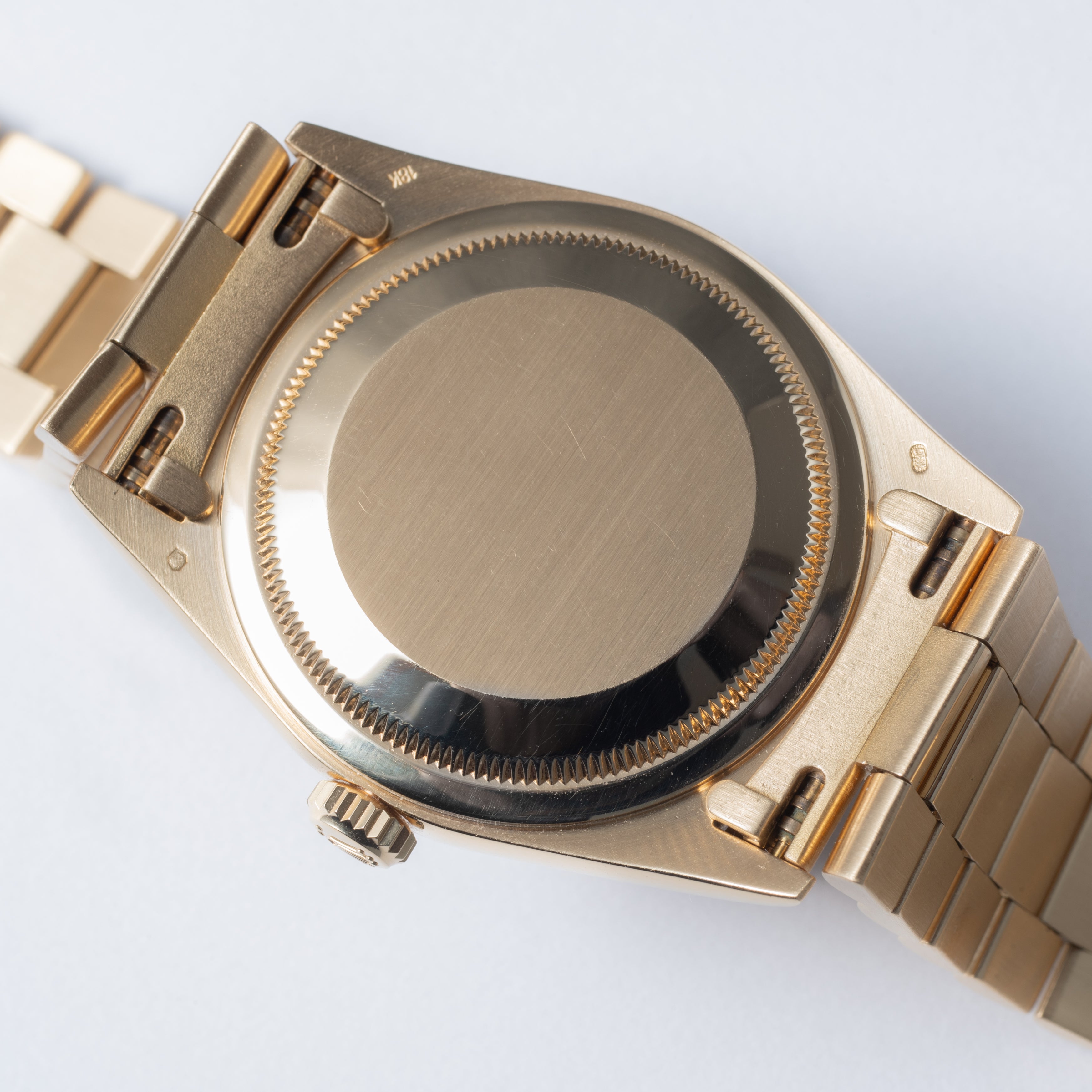 ロレックス デイデイト 1999年製 Ref.18238 オニキスダイヤル 箱、明細、国際サービス保証書付き