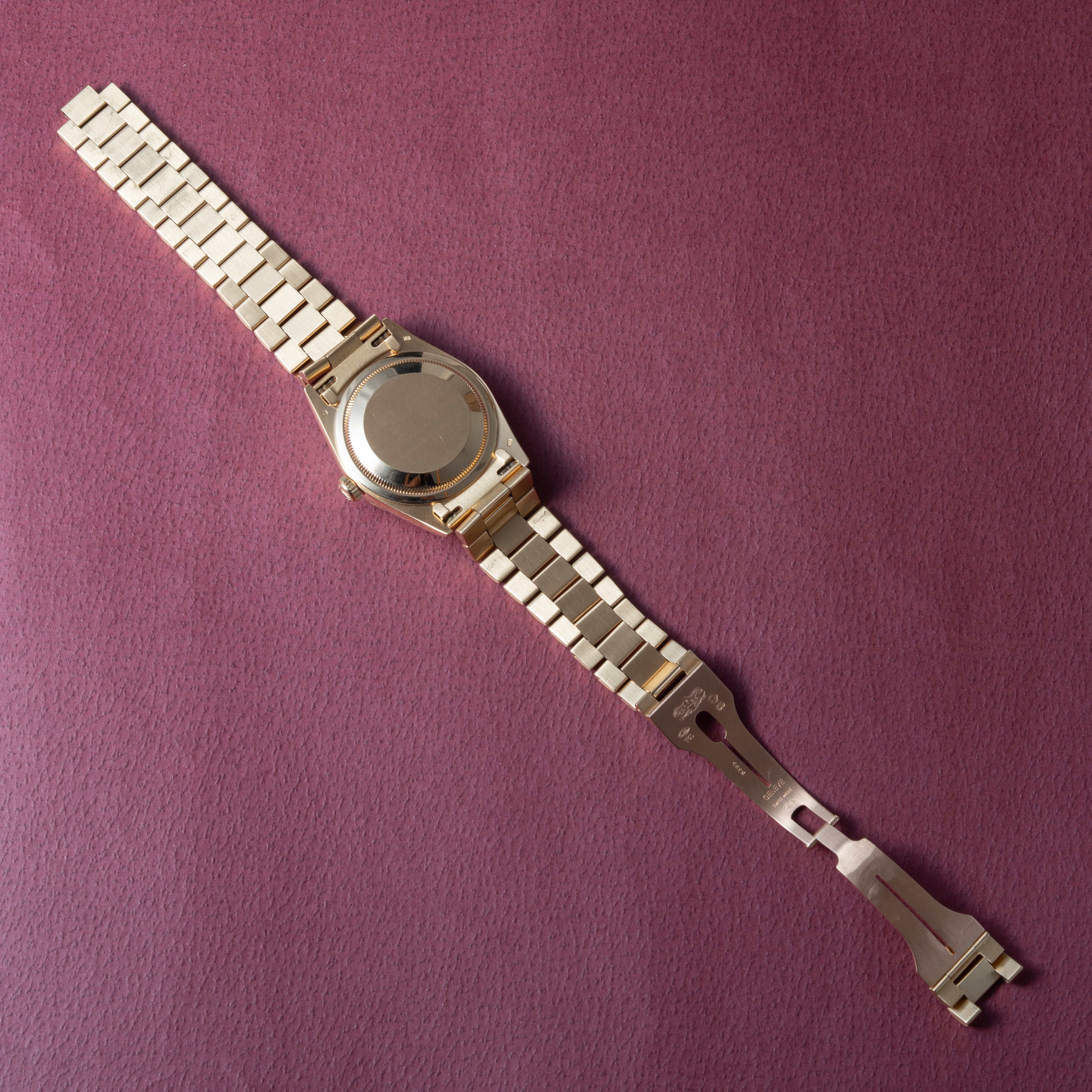 ロレックス デイデイト 1999年製 Ref.18238 オニキスダイヤル 箱、明細、国際サービス保証書付き