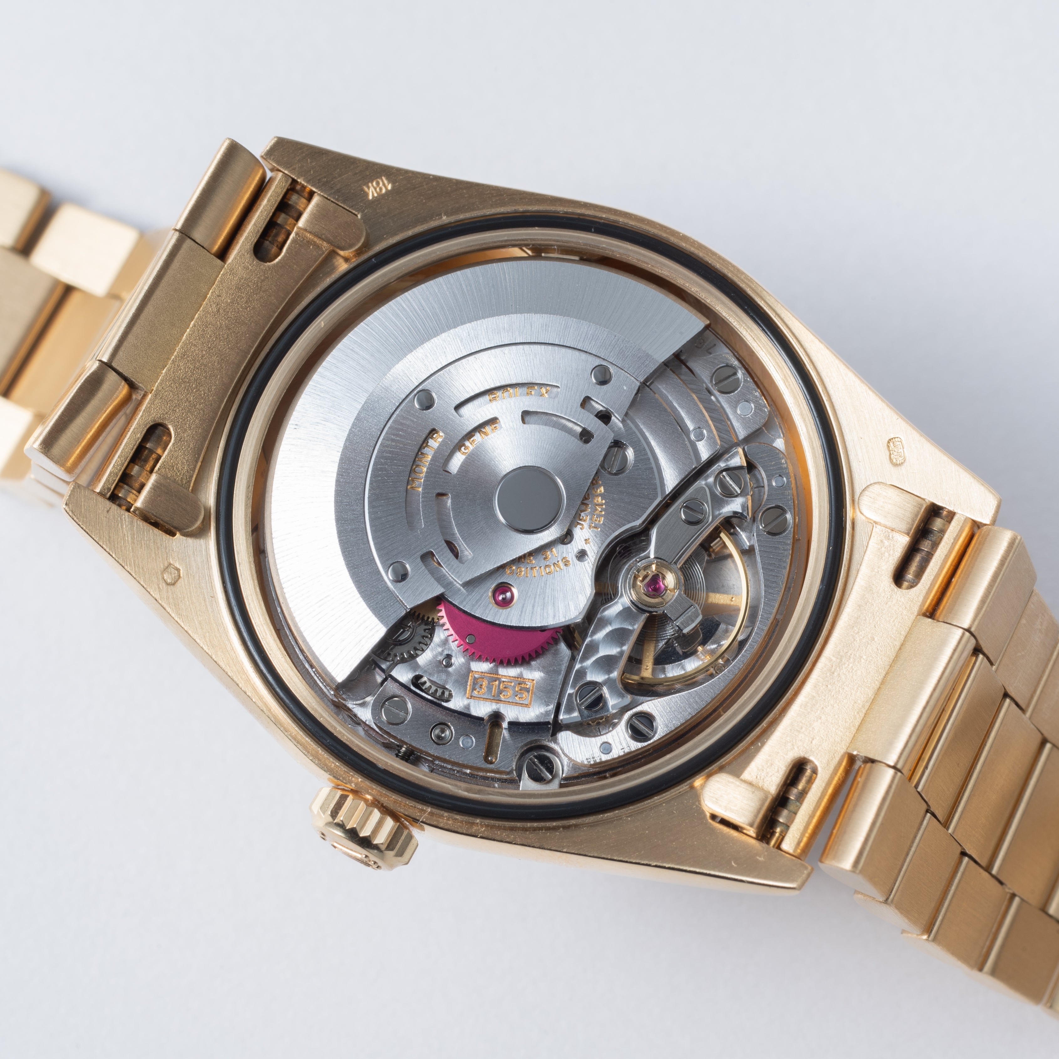 ロレックス デイデイト 1999年製 Ref.18238 オニキスダイヤル 箱、明細、国際サービス保証書付き