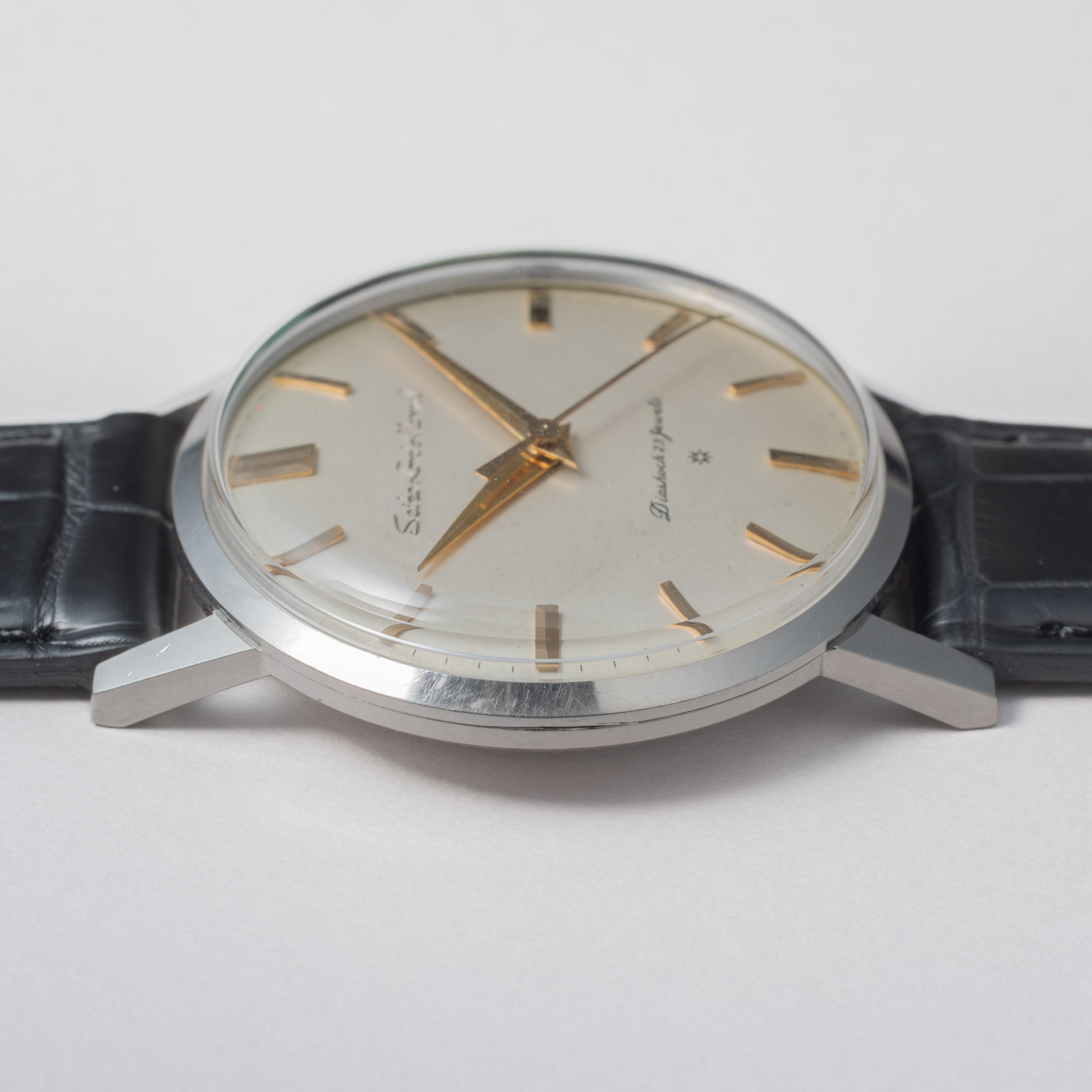 セイコー ロードマーベル 1960年製 Ref.J14038 手巻き 彫文字盤 SDダイヤル