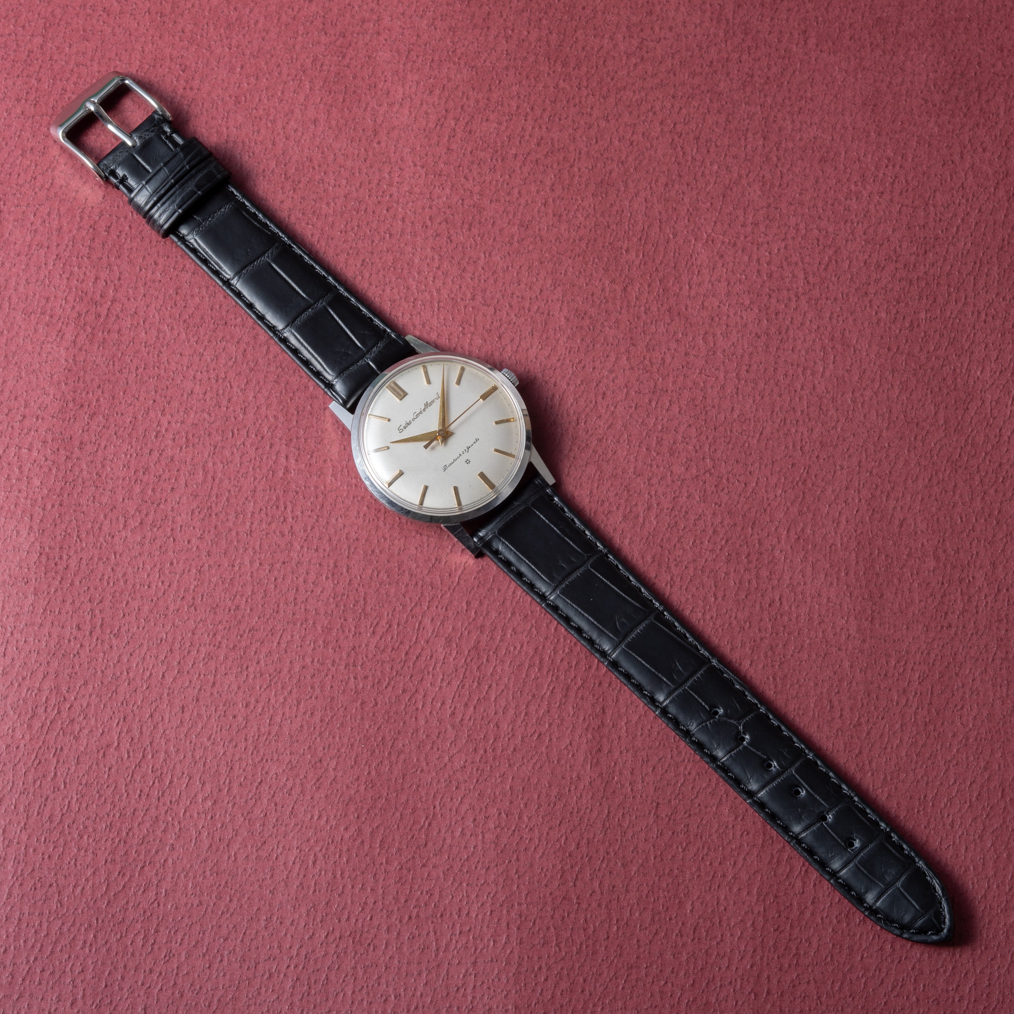 セイコー ロードマーベル 1960年製 Ref.J14038 手巻き 彫文字盤 SDダイヤル