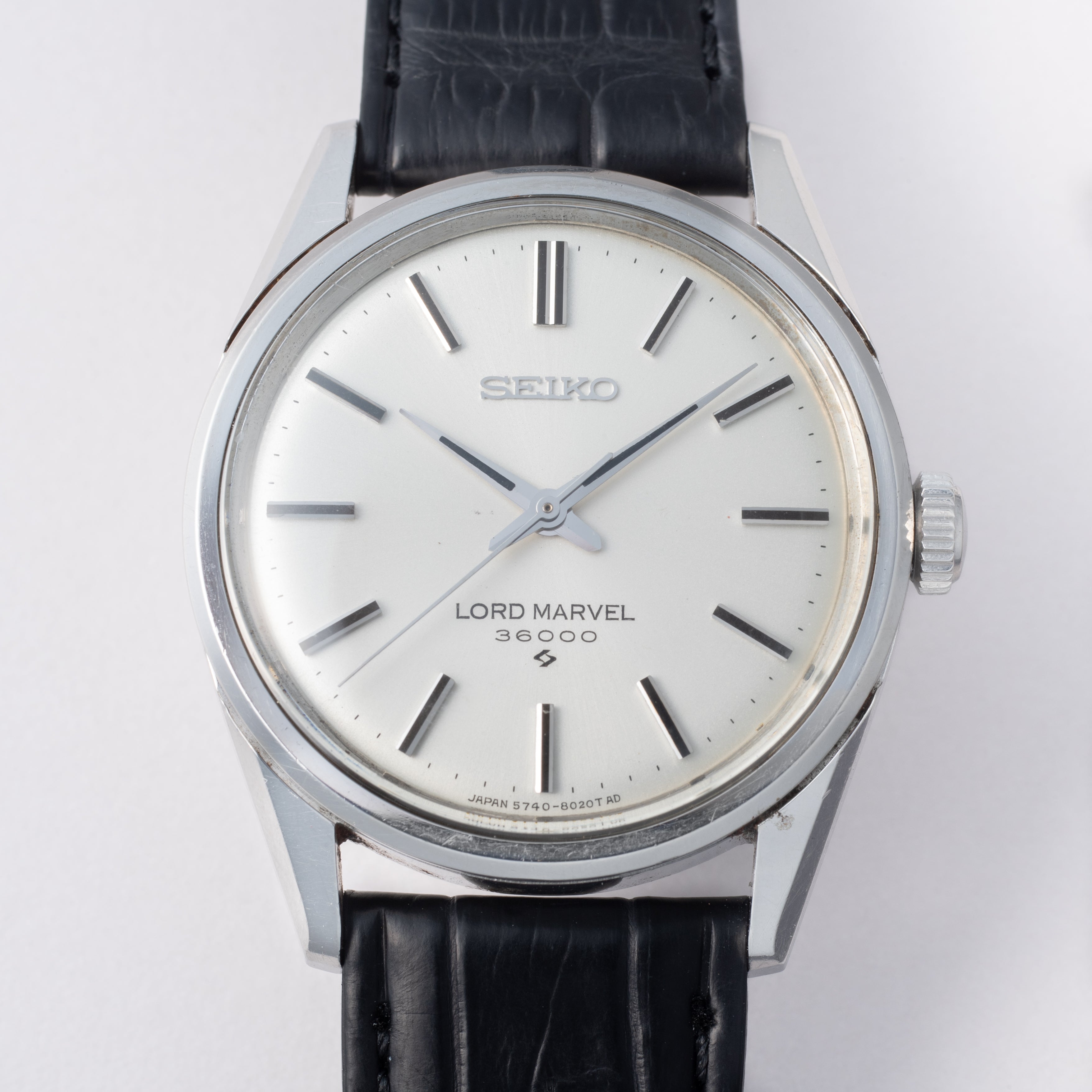 セイコー ロードマーベル 36000 1972年製 Ref.5740-8000 シルバーダイヤル 手巻き 10振動