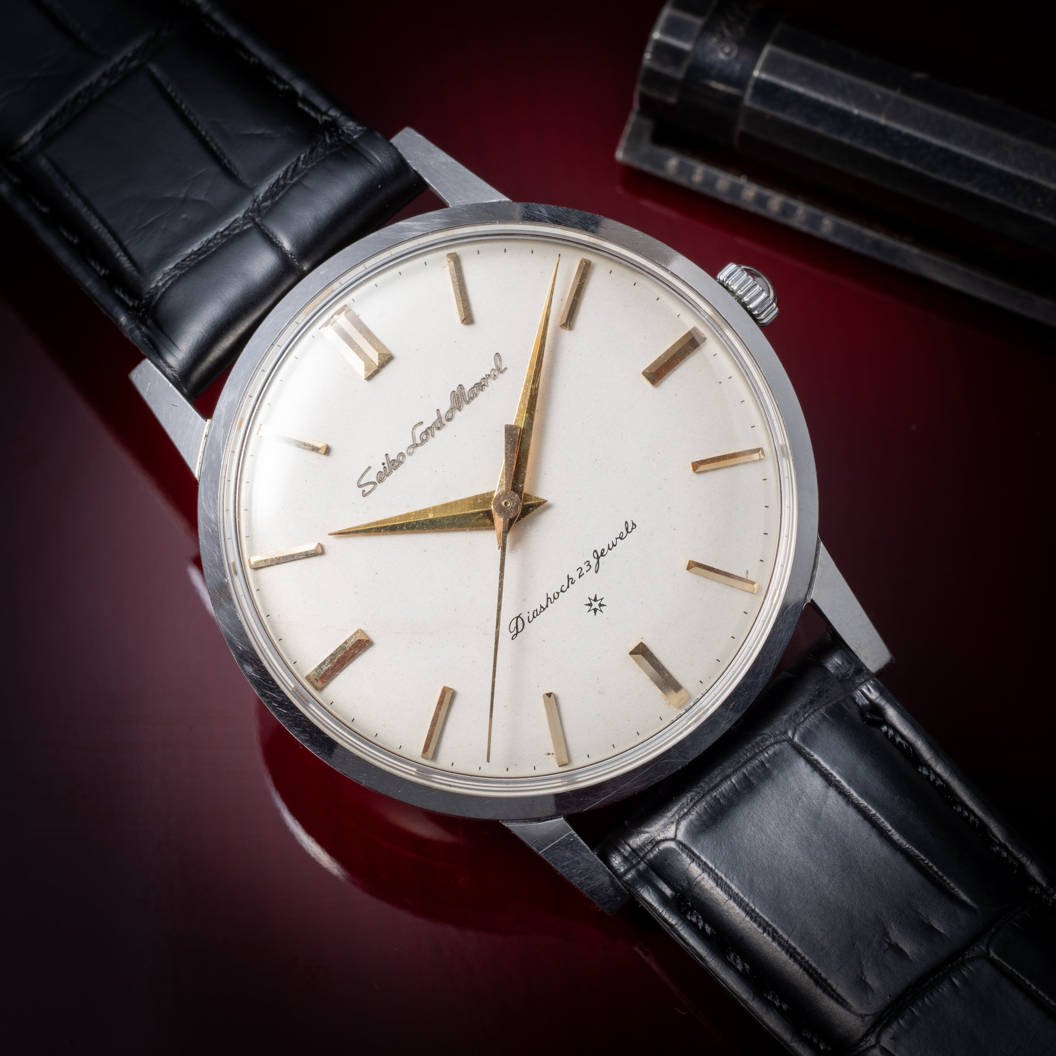 セイコー ロードマーベル 1960年製 Ref.J14038 手巻き 彫文字盤 SDダイヤル