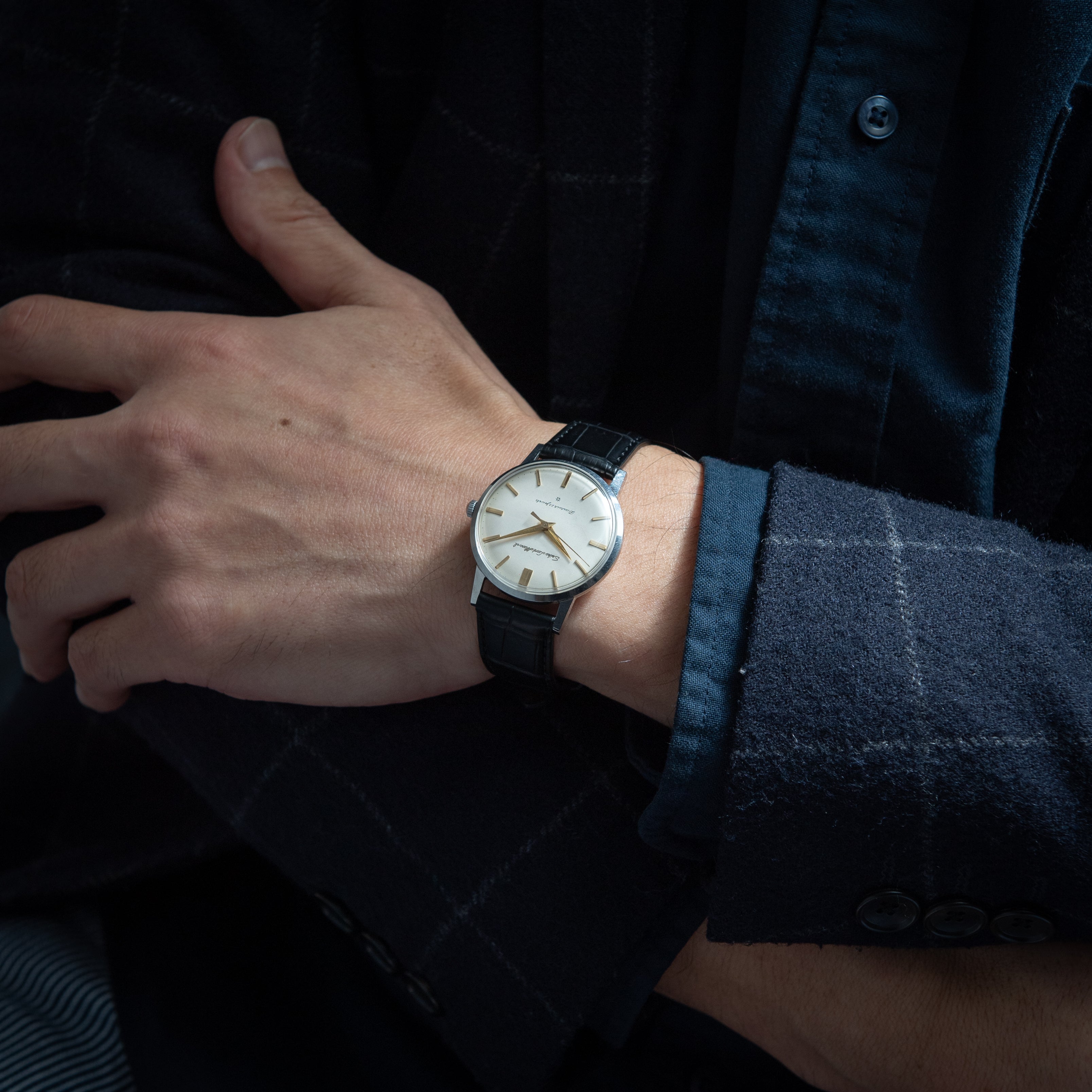 セイコー ロードマーベル 1960年製 Ref.J14038 手巻き 彫文字盤 SDダイヤル