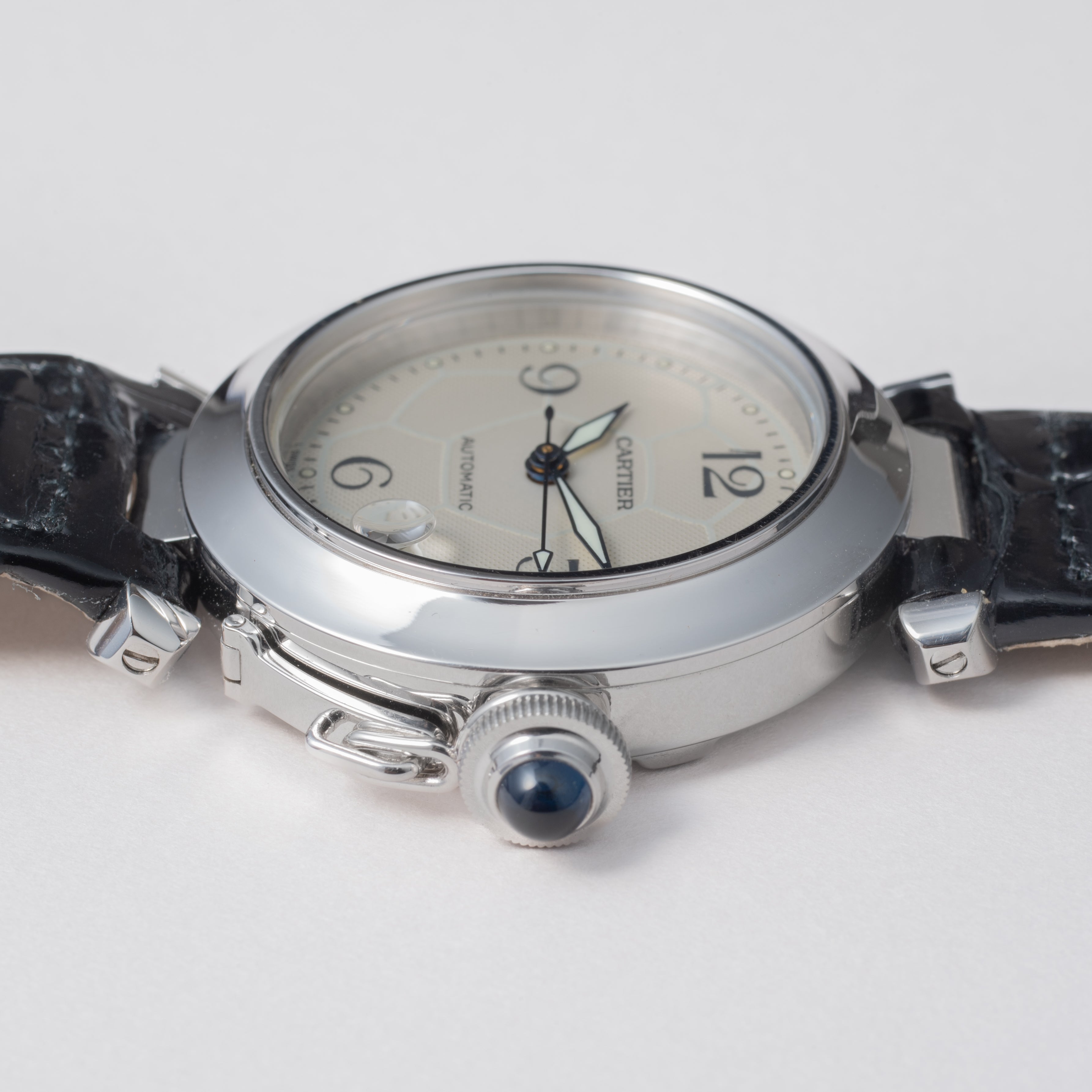 カルティエ パシャ 2002年製 Ref.S091 FIFAワールドカップ 世界70本限定 18金ホワイトゴールド