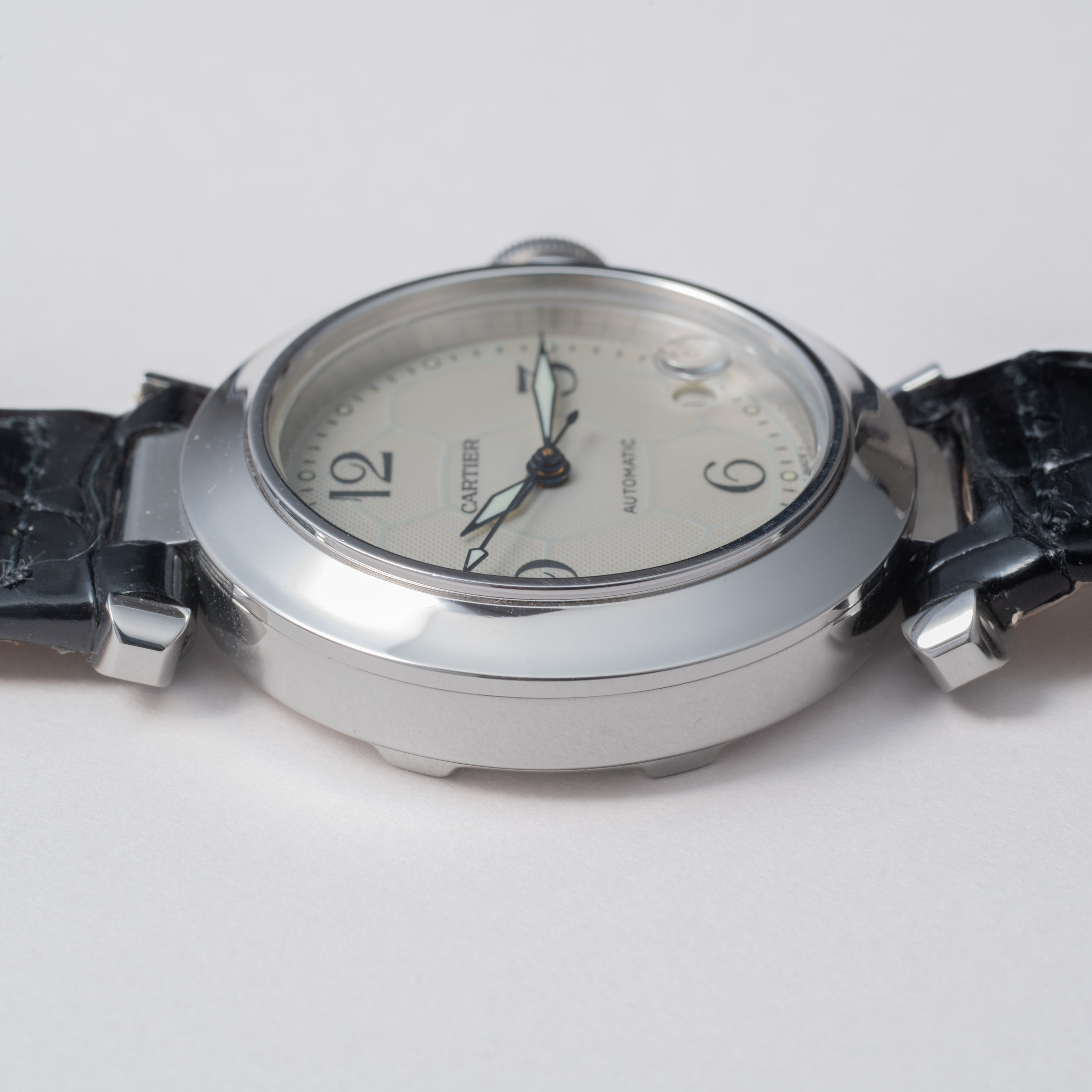 カルティエ パシャ 2002年製 Ref.S091 FIFAワールドカップ 世界70本限定 18金ホワイトゴールド