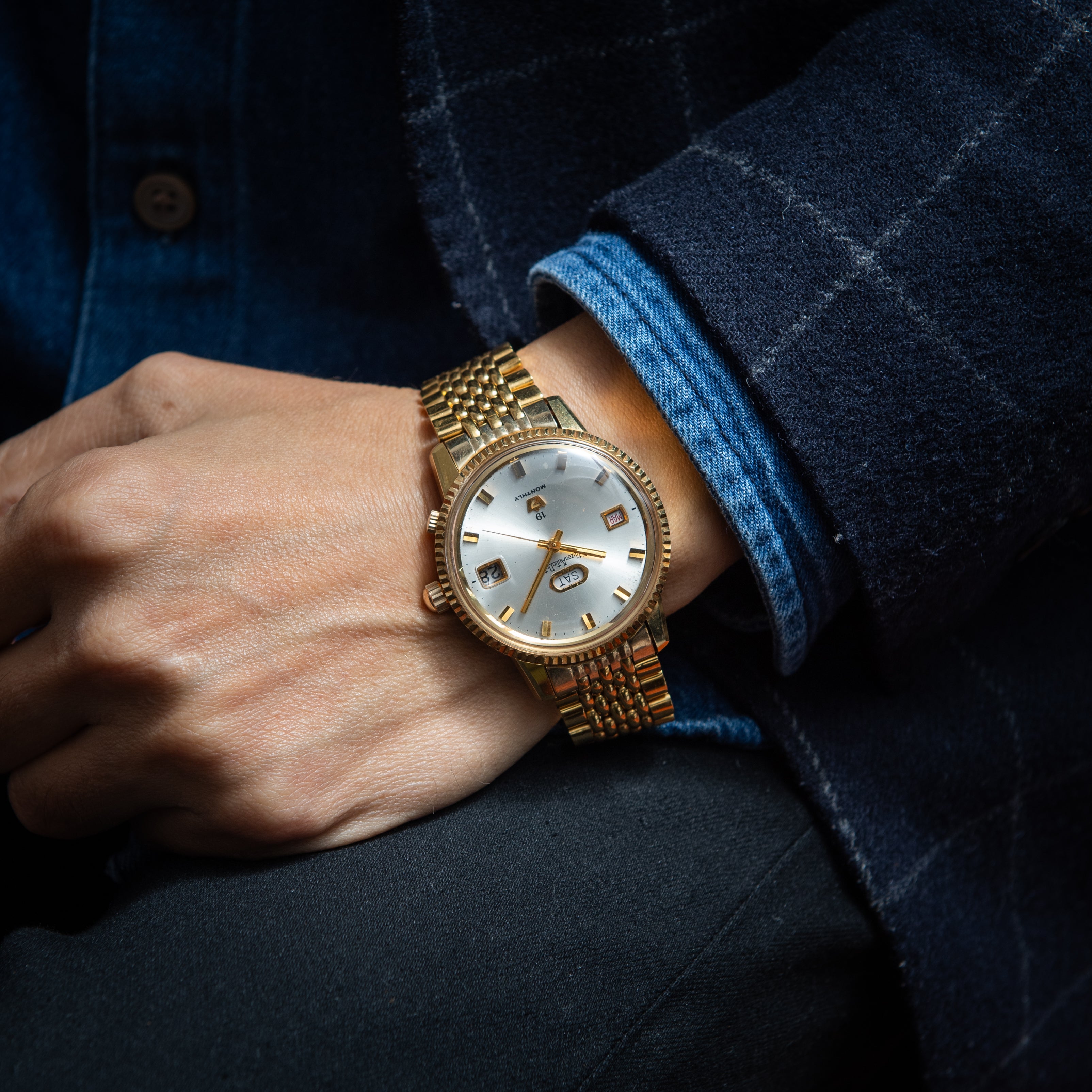 シチズン オートデーター7 マンスリー 1965年製 Ref.ASMG51402a-Y C.G.P