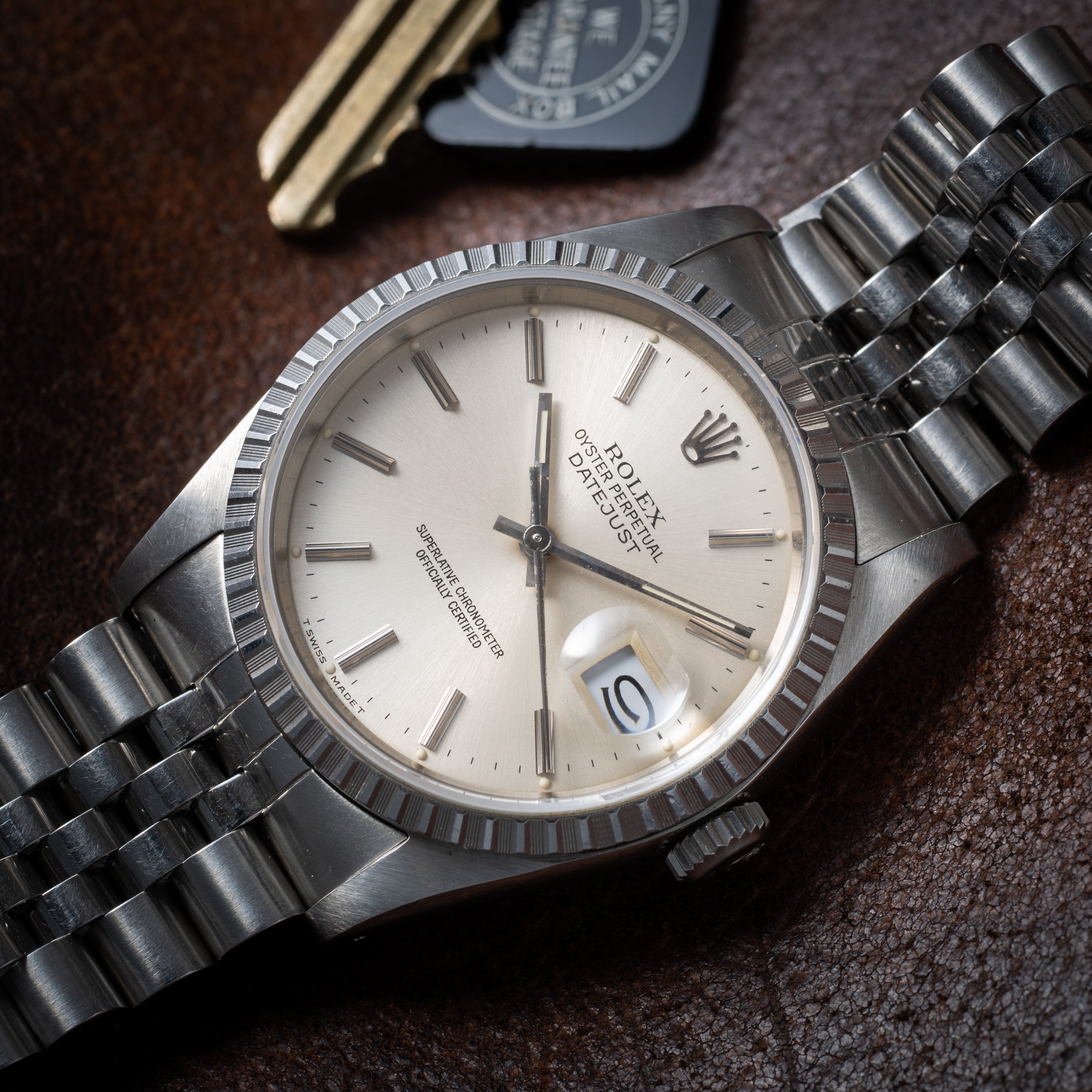 ロレックス デイトジャスト 1987年~1988年製 Ref.16220 シルバーダイヤル