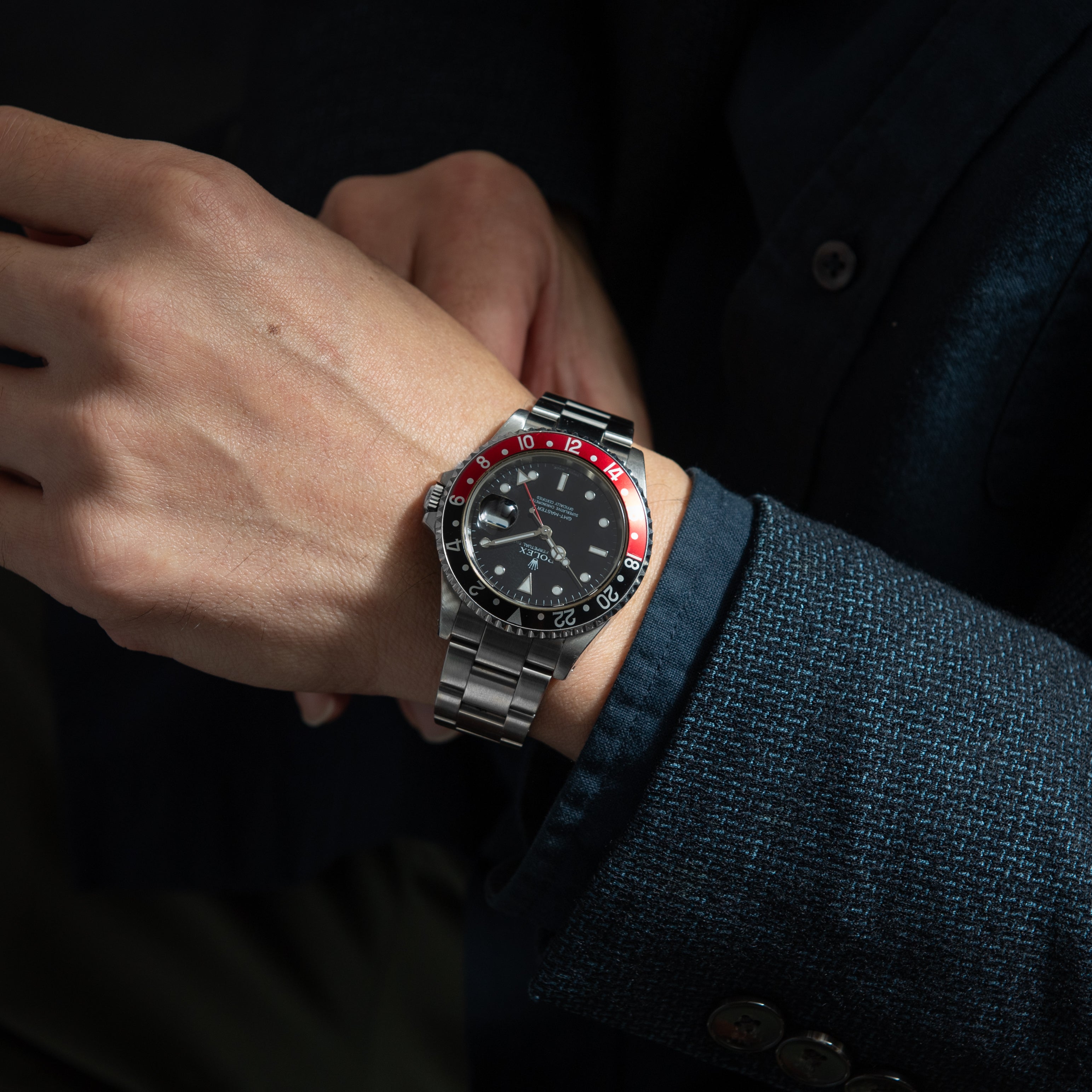 ロレックス GMTマスターⅡ 2001年製 Ref.16710 コークベゼル