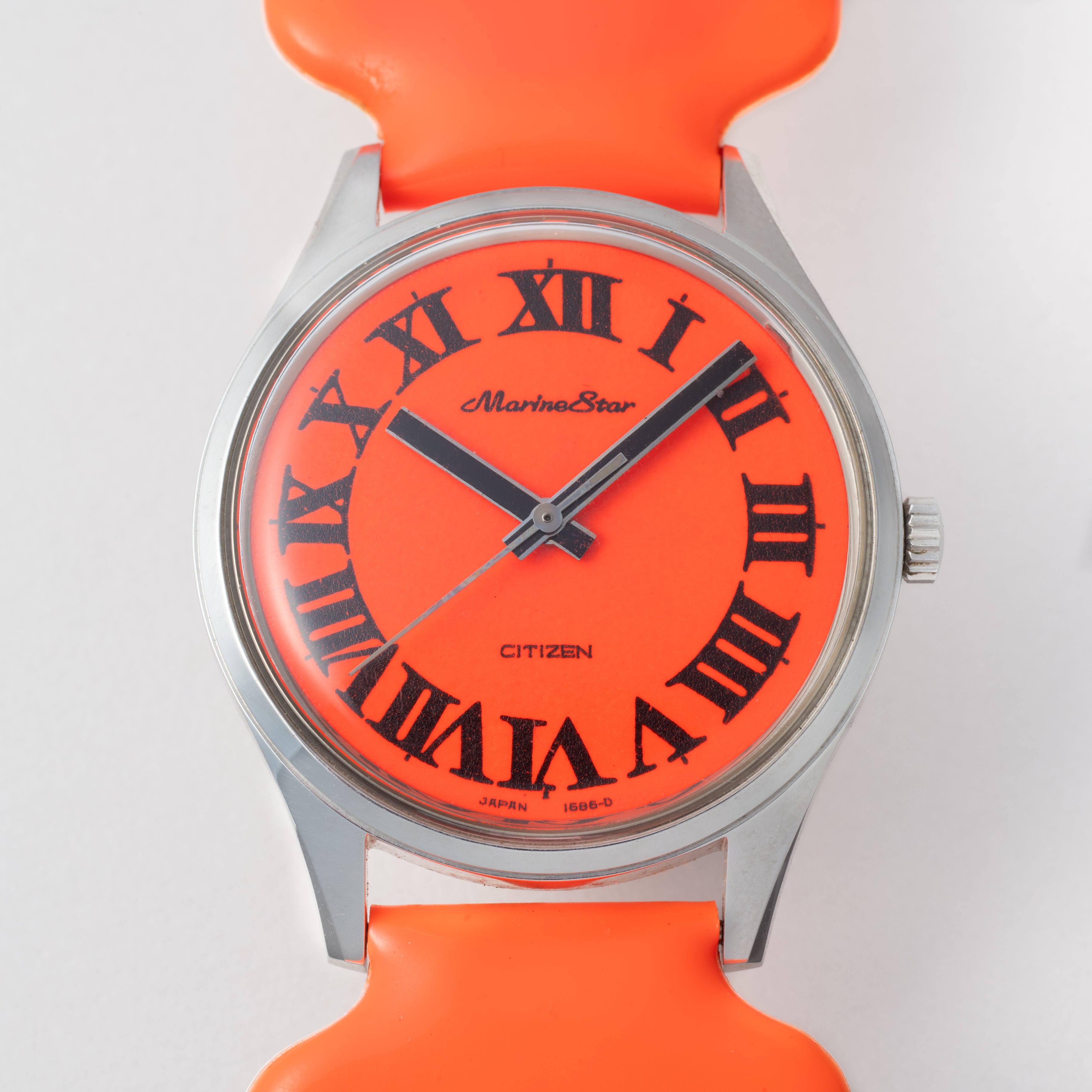 シチズン マリンスター 1968年製 Ref.H005 3001-T オレンジダイヤル 未使用品