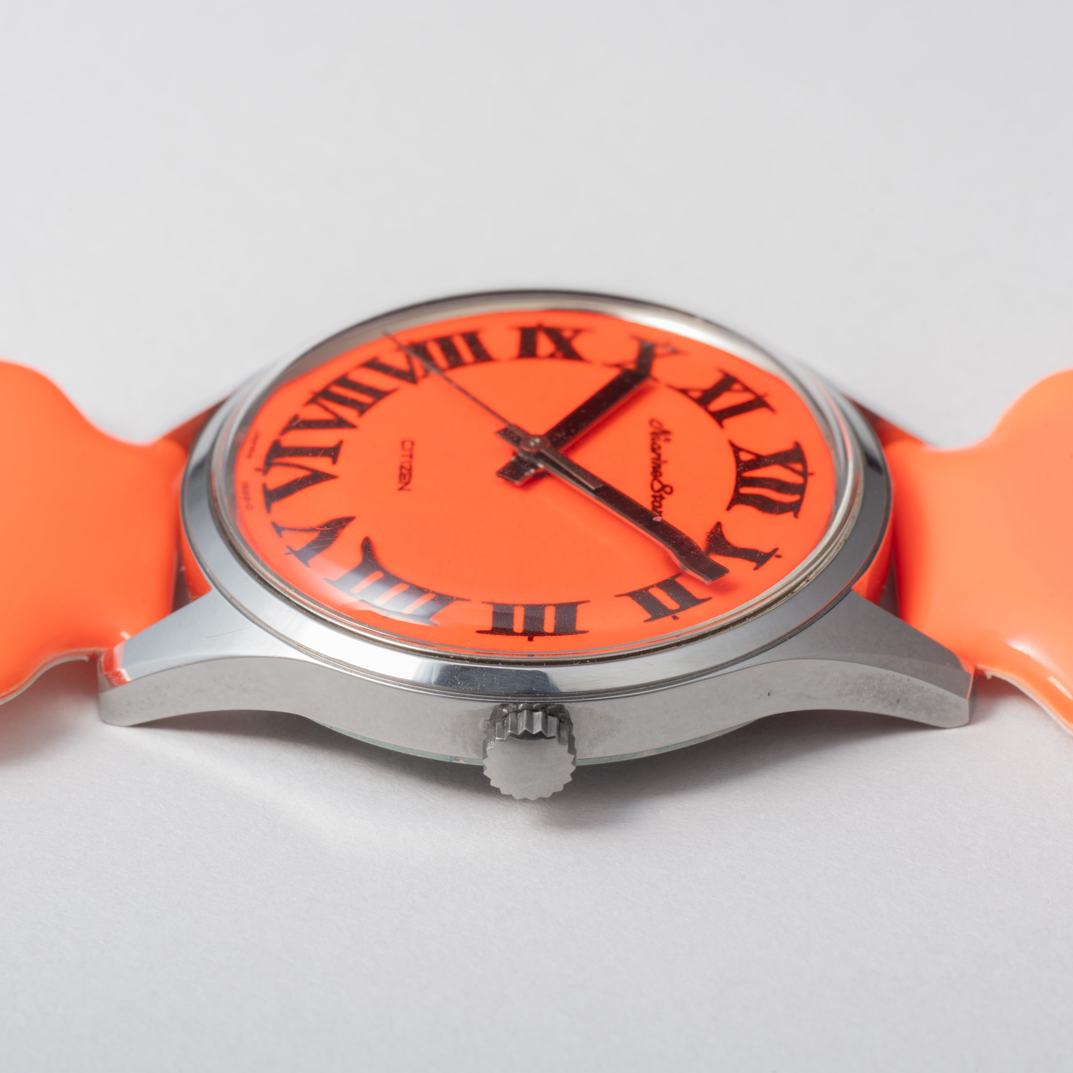 シチズン マリンスター 1968年製 Ref.H005 3001-T オレンジダイヤル 未使用品