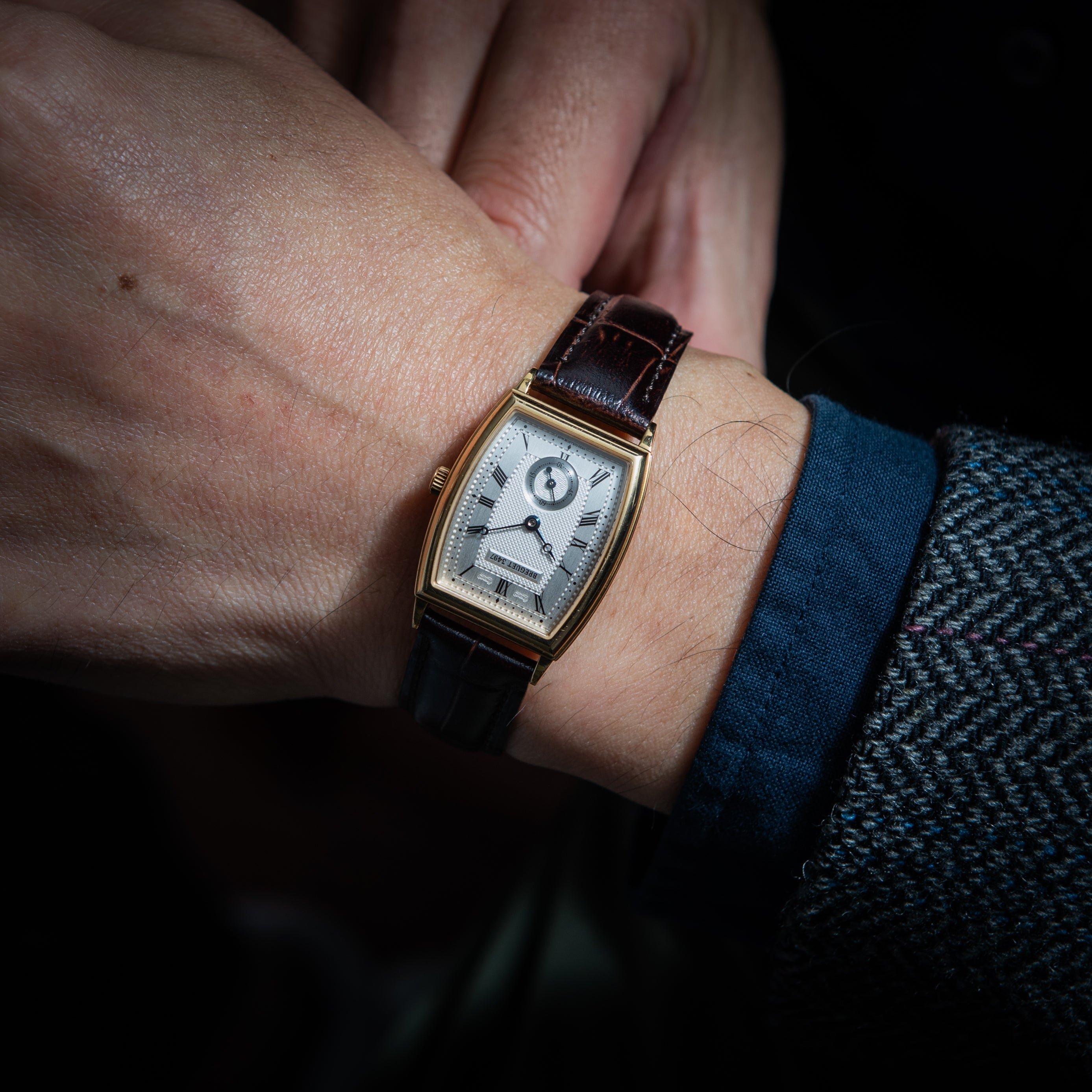 ブレゲ ヘリテージ トノーカンブレ 2002年製 Ref.8670BA12964 18金イエローゴールド 国際保証書付き