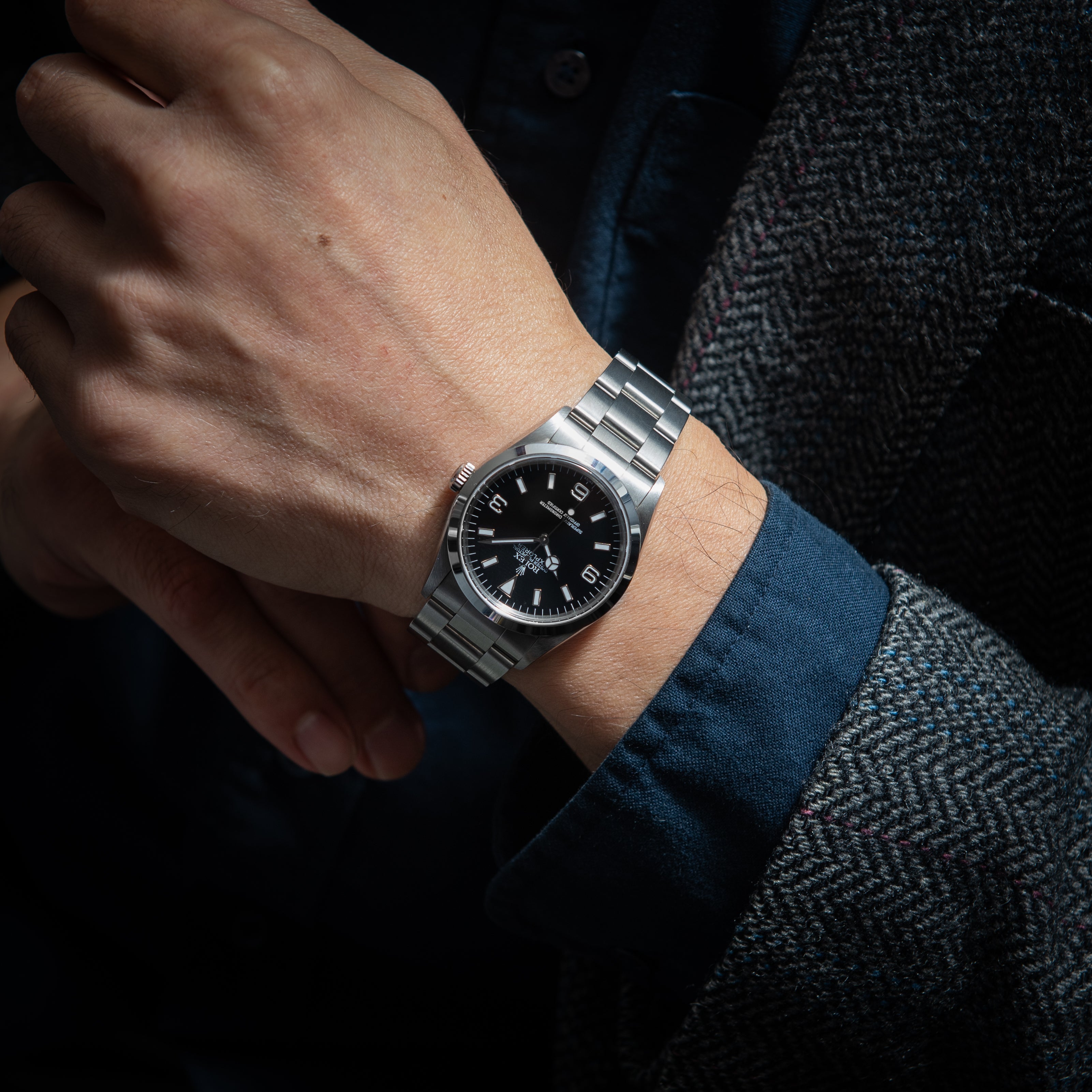 ロレックス エクスプローラーⅠ 1997年~1998年製 Ref.14270 ギャラ、タグ付き