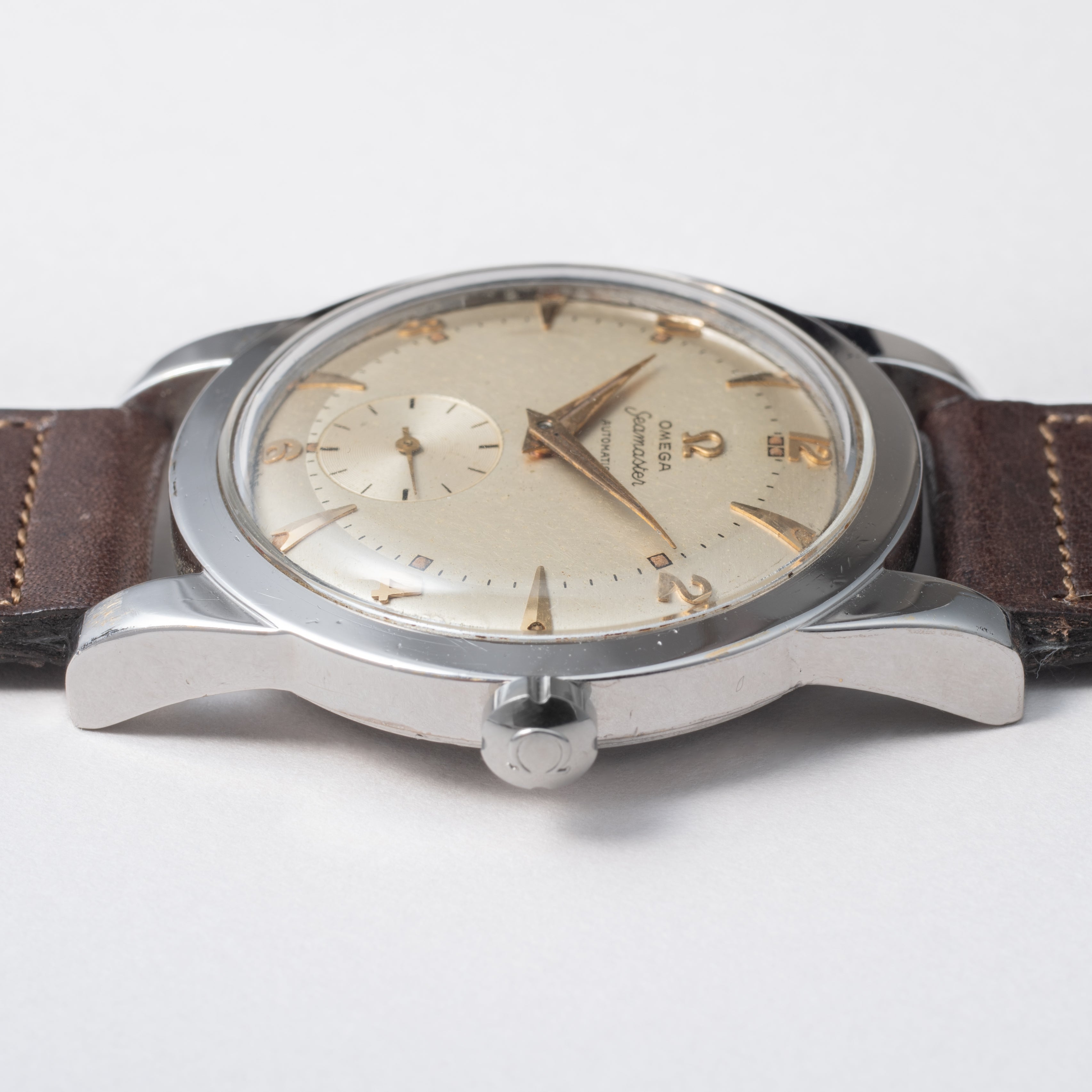 オメガ シーマスター ハーフローター 1954年製 Ref.2494-4 スモールセコンド ビッグケース