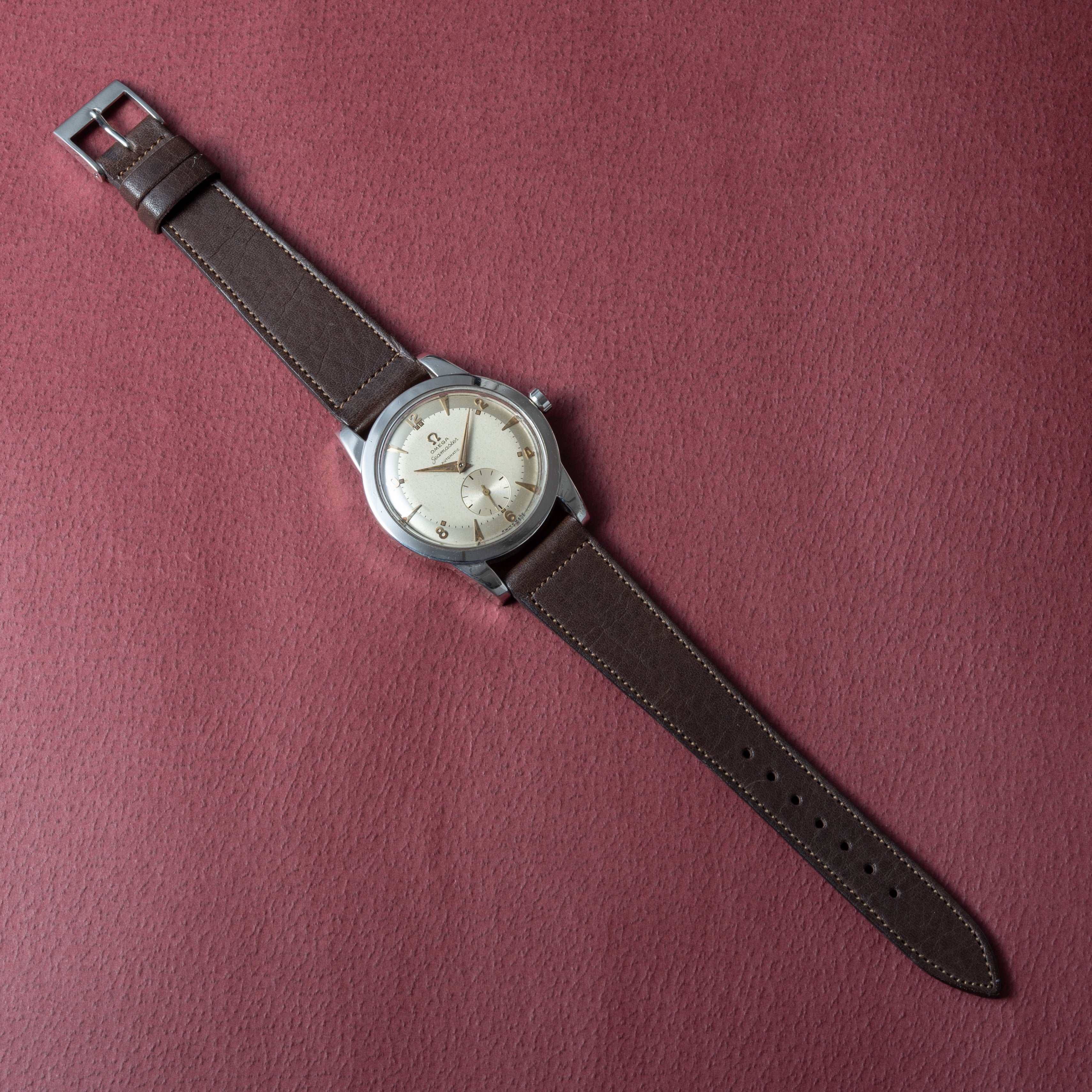 オメガ シーマスター ハーフローター 1954年製 Ref.2494-4 スモールセコンド ビッグケース