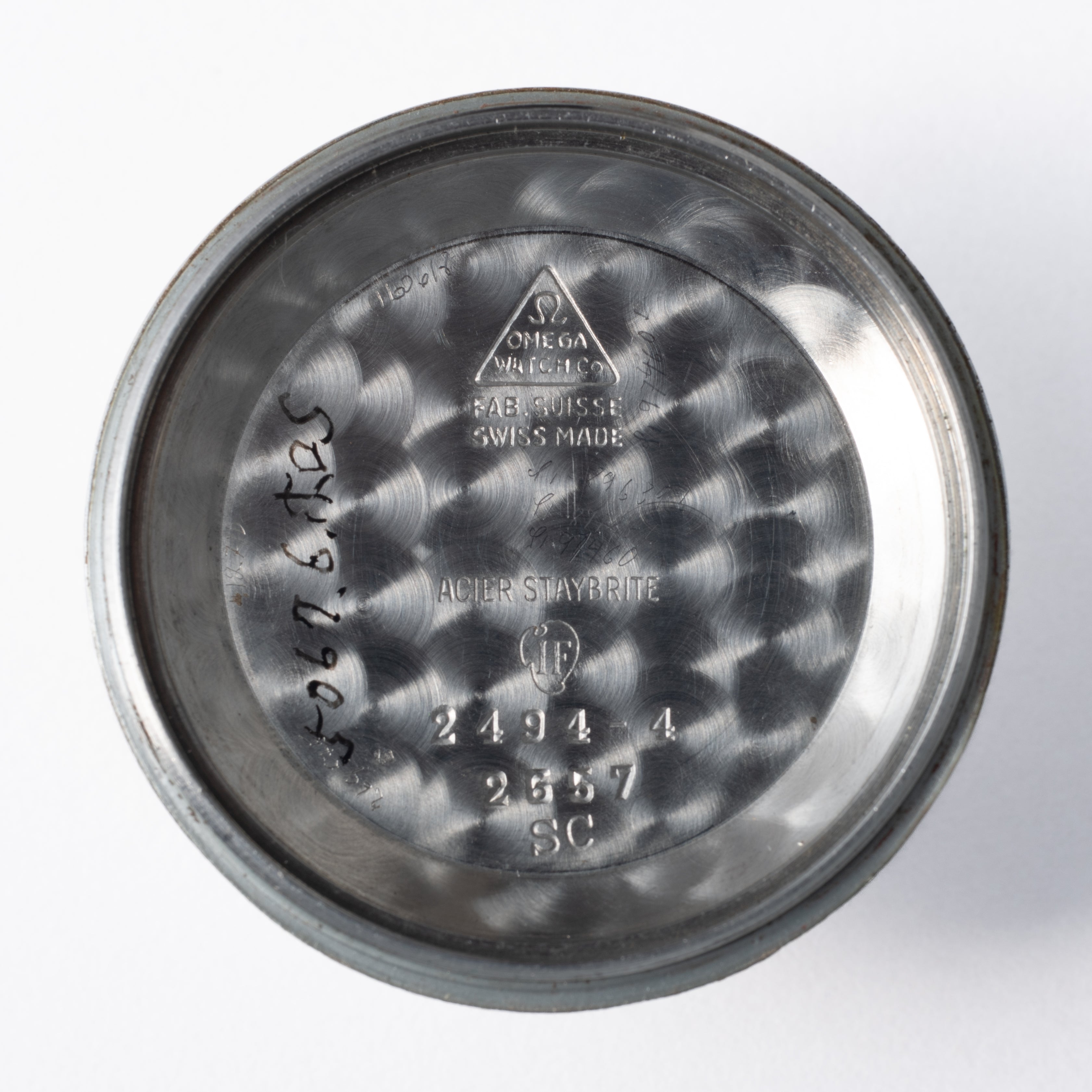 オメガ シーマスター ハーフローター 1954年製 Ref.2494-4 スモールセコンド ビッグケース