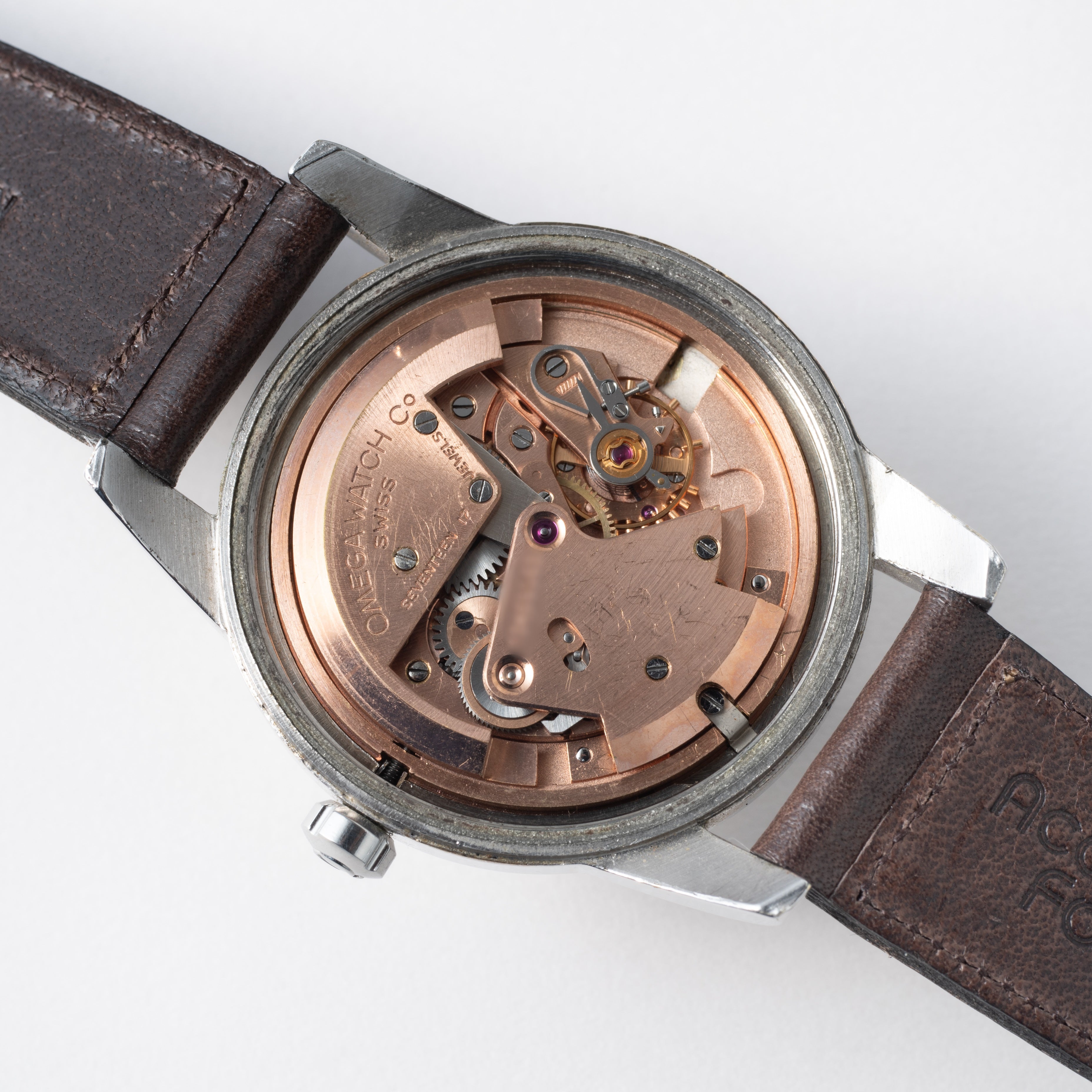 オメガ シーマスター ハーフローター 1954年製 Ref.2494-4 スモールセコンド ビッグケース