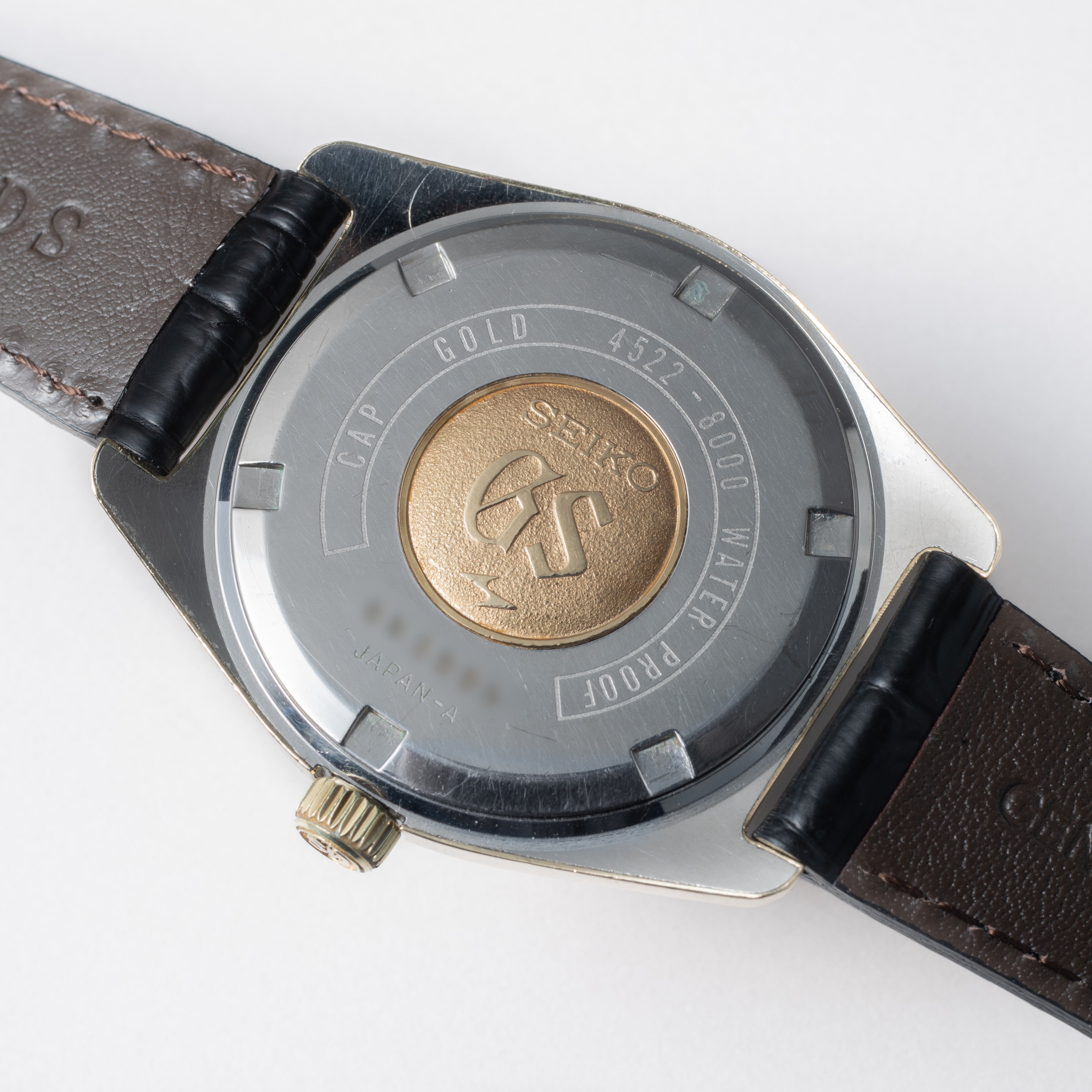 グランドセイコー 手巻き10振動 1968年製 Ref.4522-8000 CAPゴールド 45GS