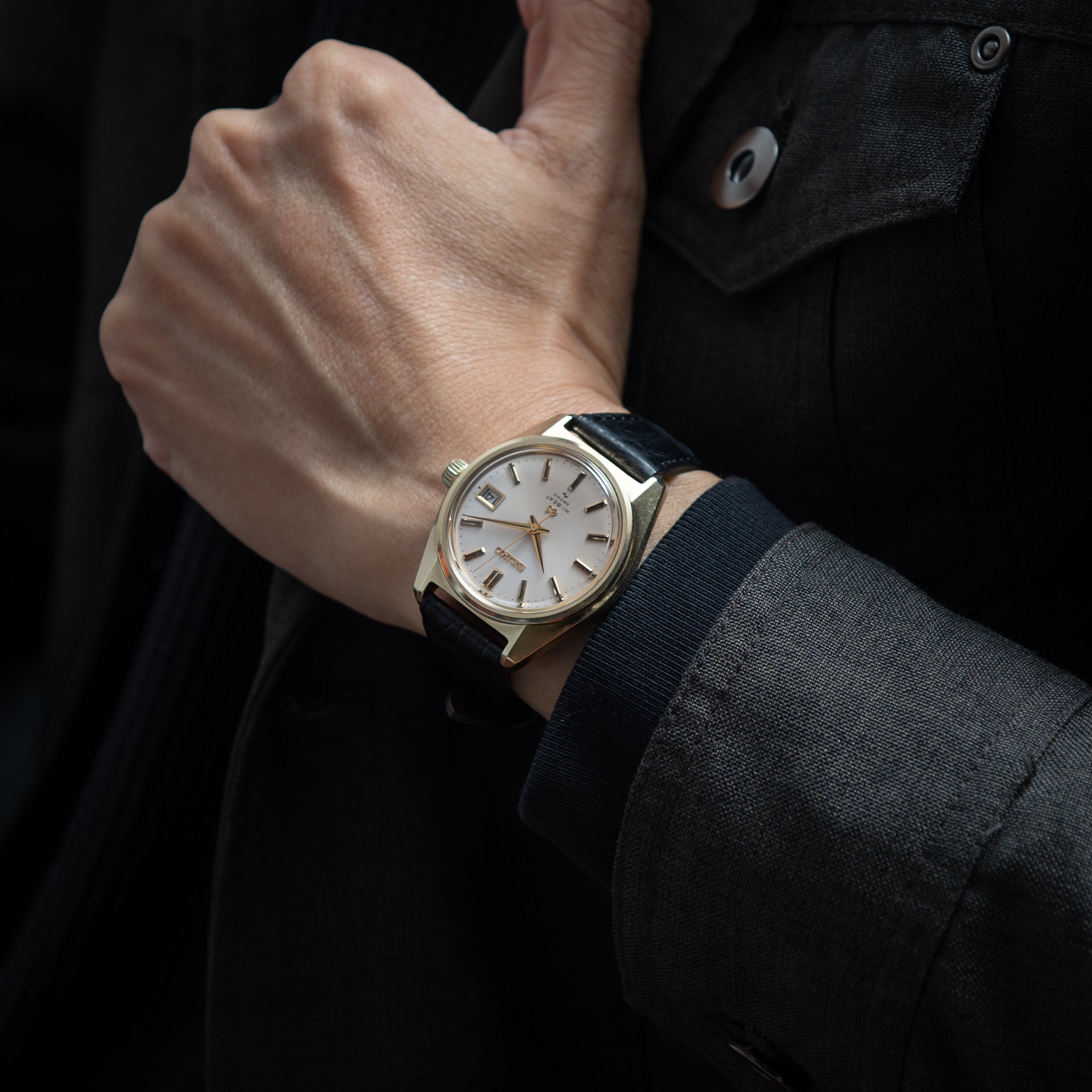 グランドセイコー 手巻き10振動 1968年製 Ref.4522-8000 CAPゴールド 45GS