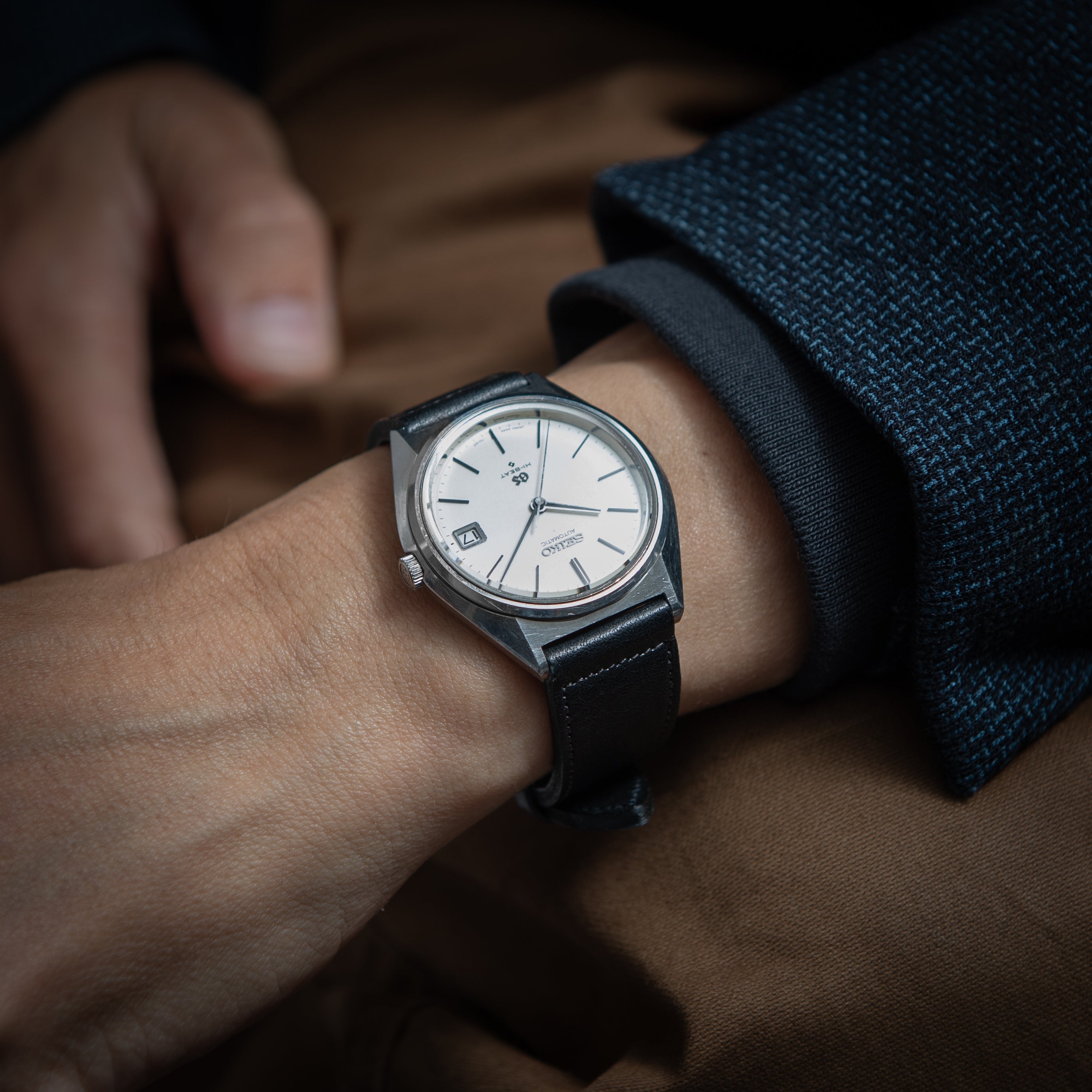 グランドセイコー 56GS 1972年製 セイコースタイルケース シルバーダイヤル