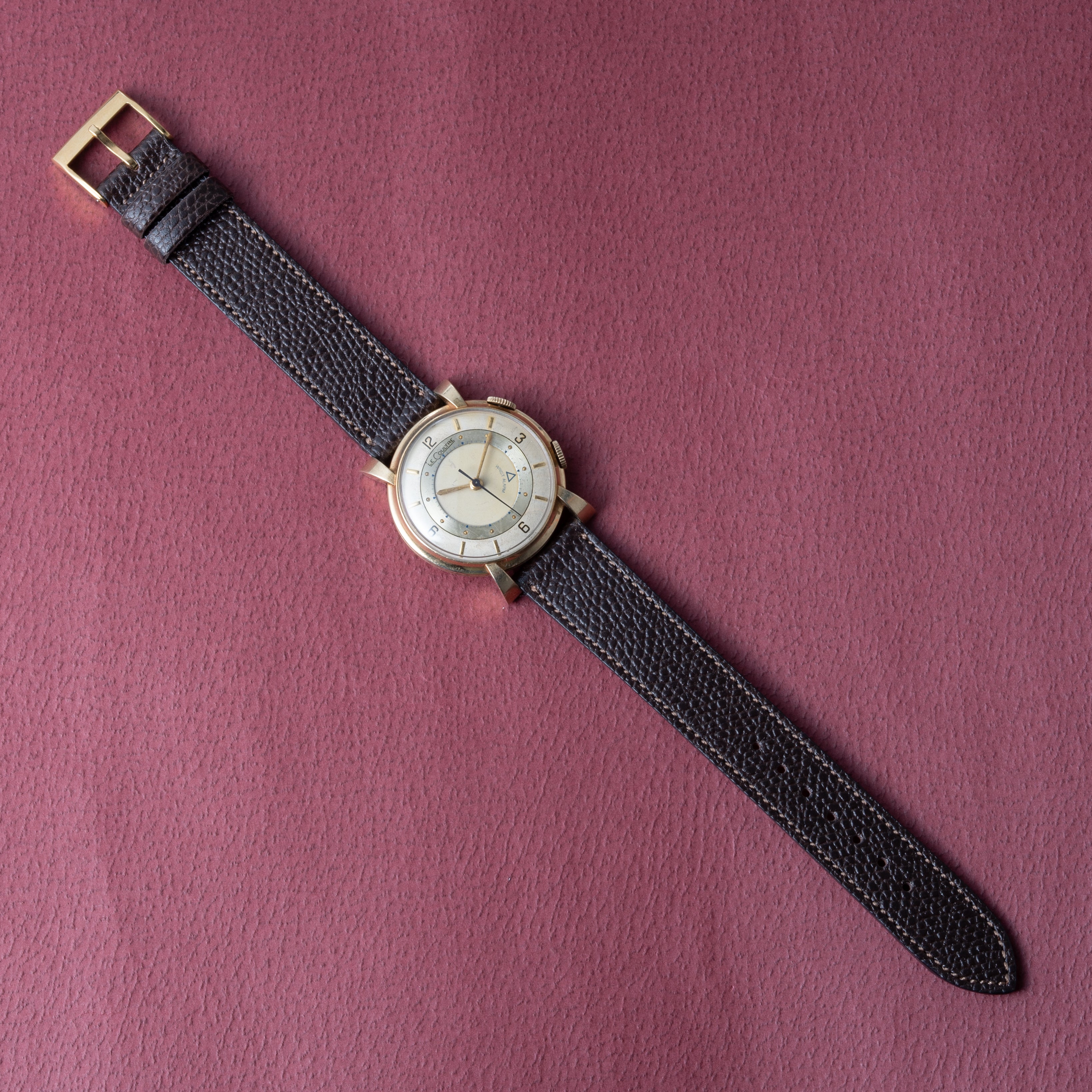 ルクルト リストアラームファーストモデル 1950年代製 10KGF