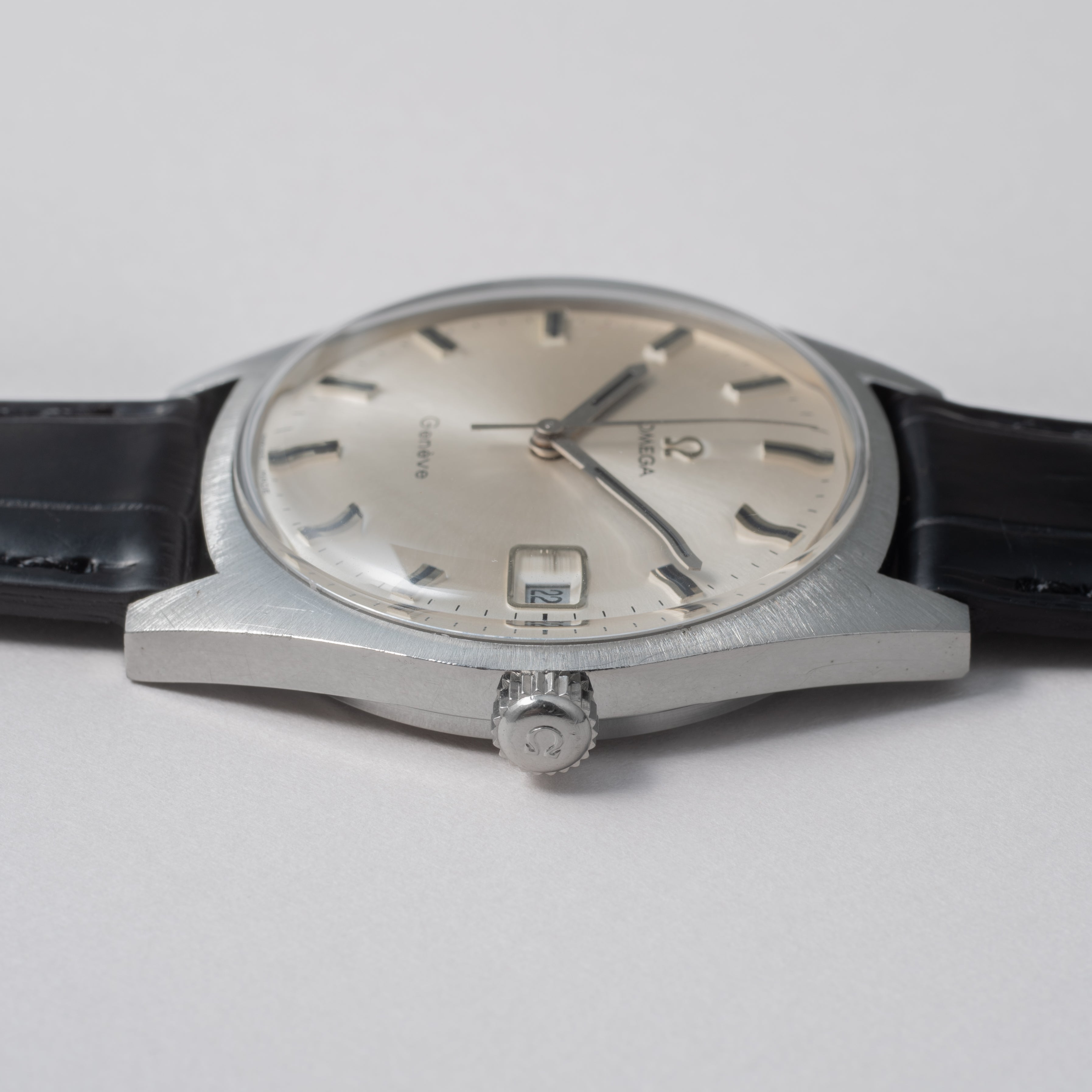 オメガ ジュネーブ 1970年製 Ref.136041 シルバーダイヤル ギャラ付き