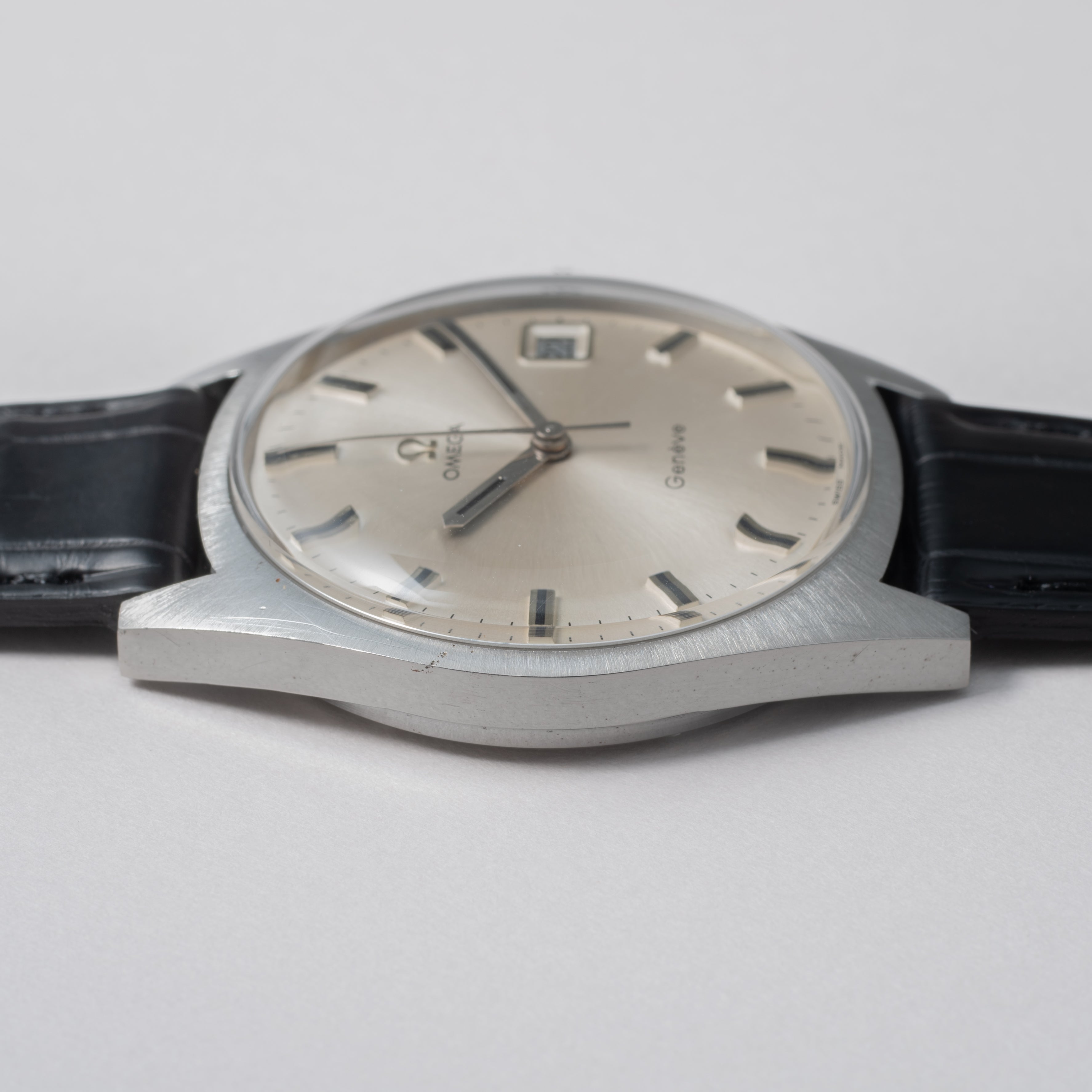 オメガ ジュネーブ 1970年製 Ref.136041 シルバーダイヤル ギャラ付き