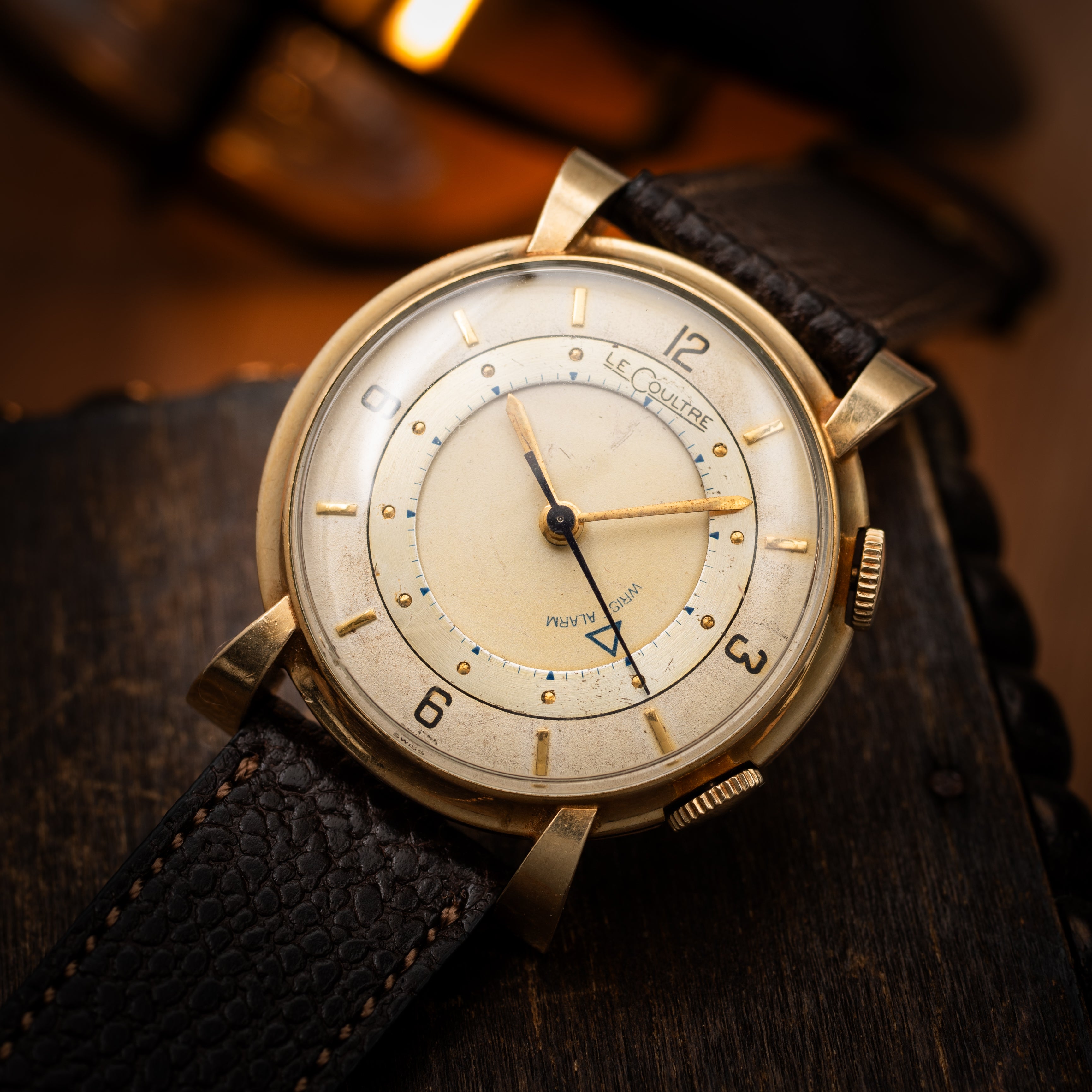 ルクルト リストアラームファーストモデル 1950年代製 10KGF