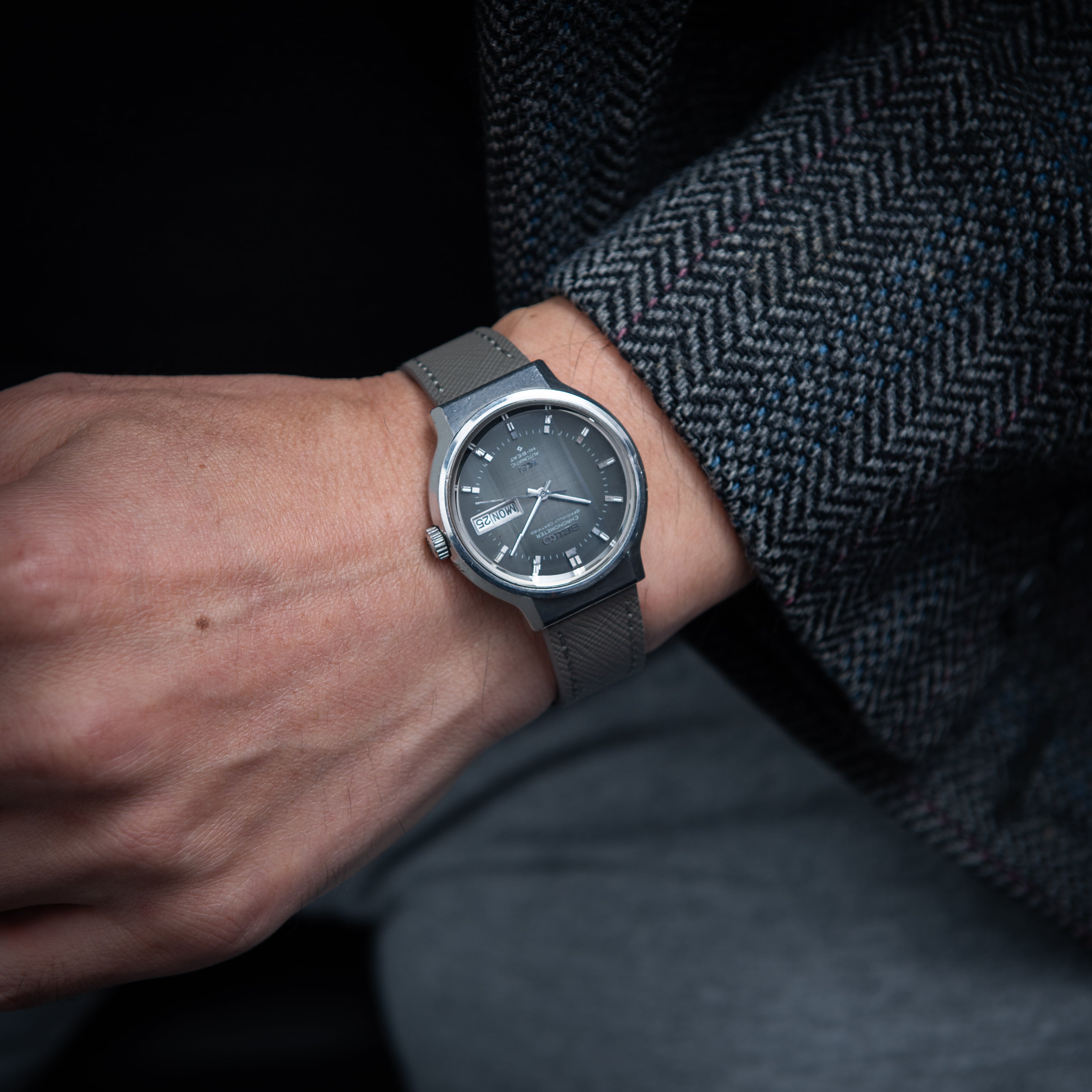 キングセイコー ハイビート 1972年製 Ref.5626‐7170 グレーグラデーションダイヤル