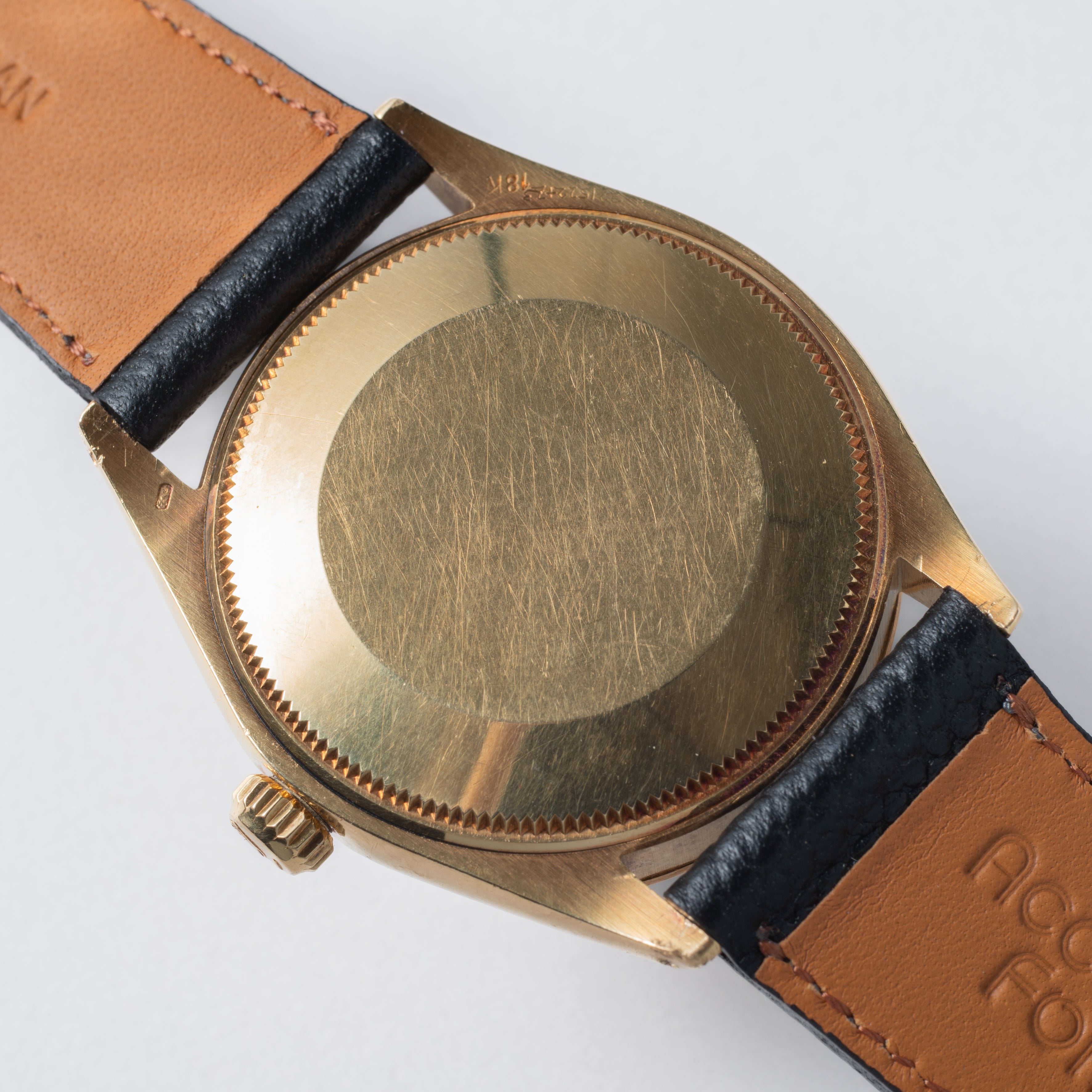 ロレックス 18金無垢ケース オイスターパーペチュアル 1970年製(昭和45年製) Ref.1005ノンデイト 自動巻き