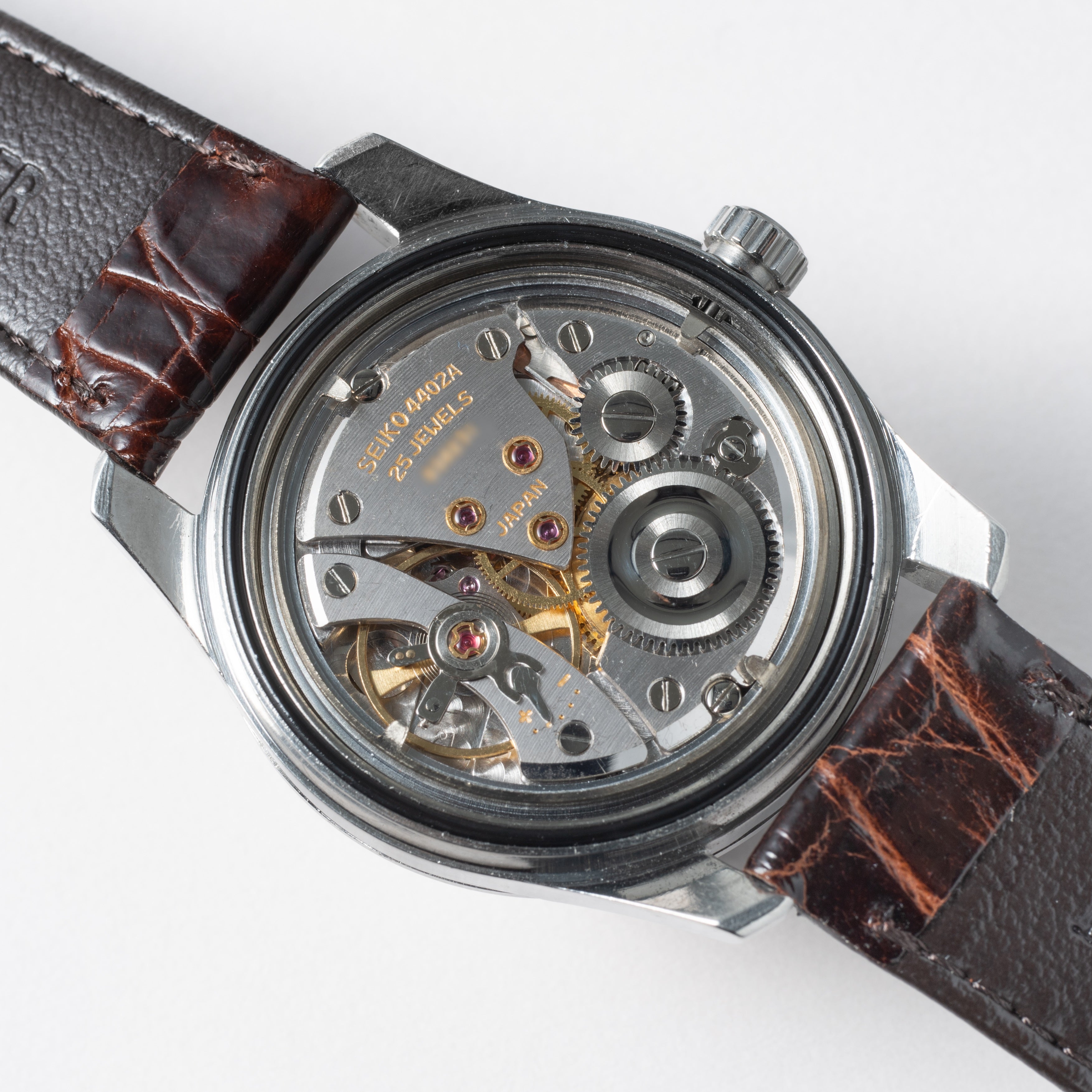 キングセイコー 1965年製 Ref.4402-8000 44KS前期型盾メダリオン シルバーダイヤル ロービート手巻き