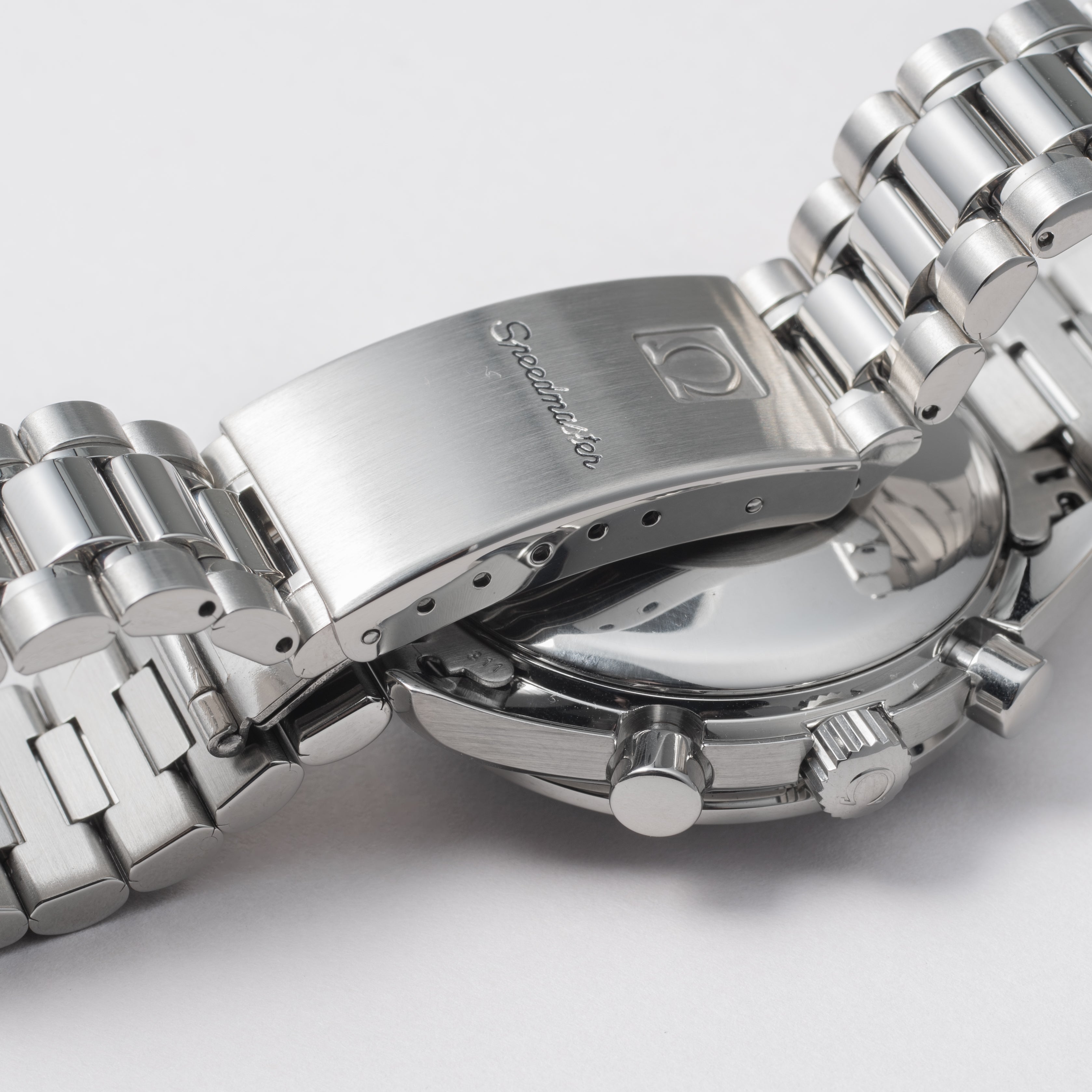 オメガ スピードマスター マーク40 AMPM 1997年製 AM/PM 箱、ギャラ付き