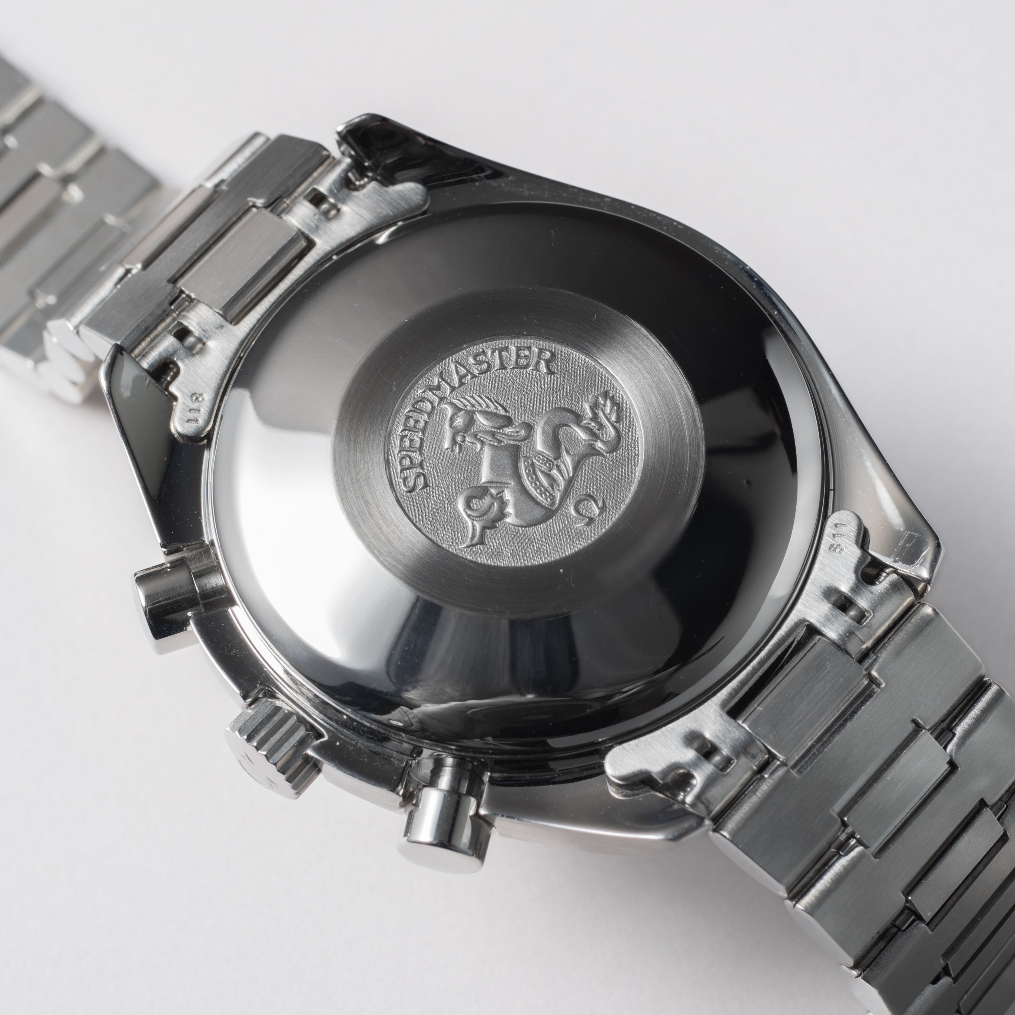 オメガ スピードマスター マーク40 AMPM 1997年製 AM/PM 箱、ギャラ付き