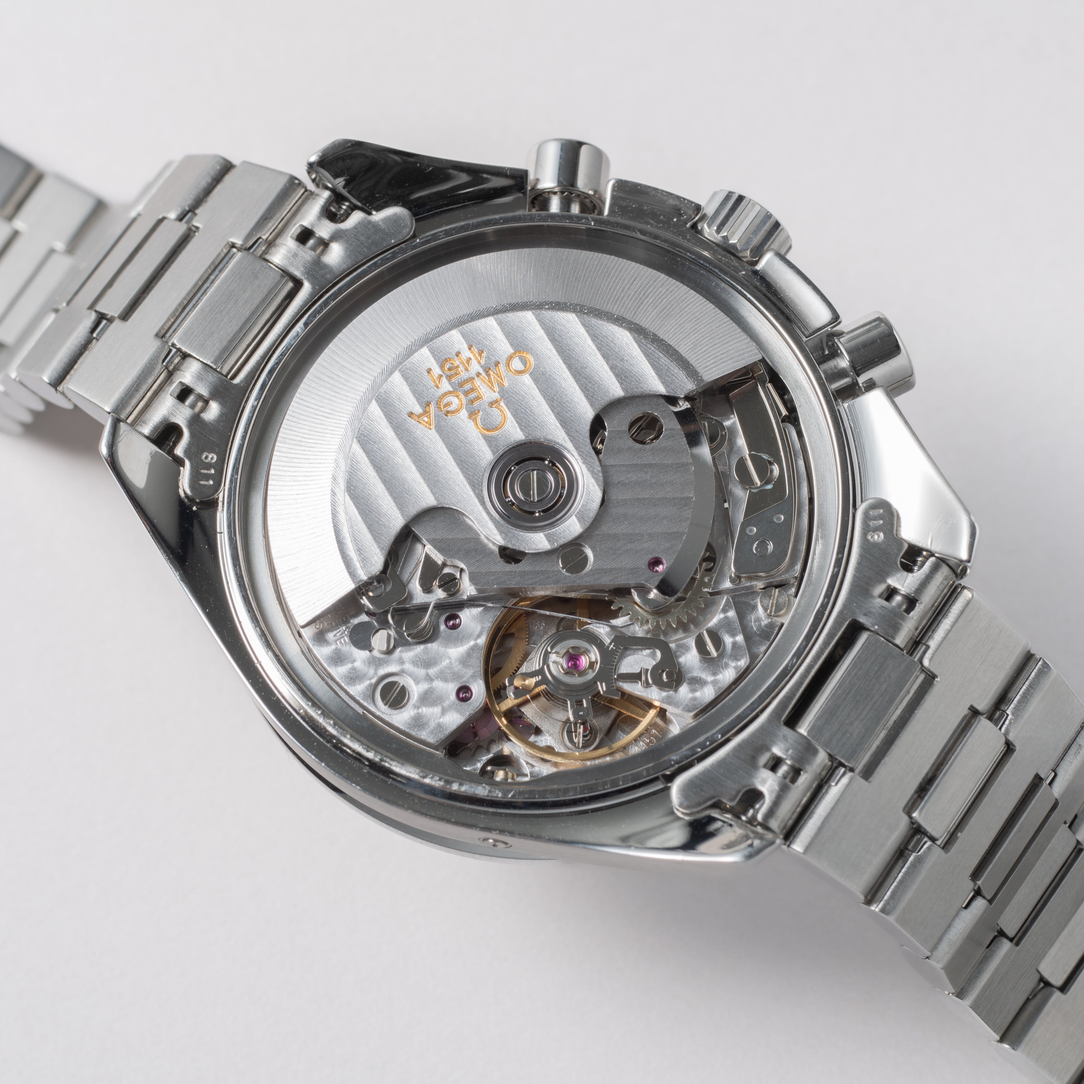 オメガ スピードマスター マーク40 AMPM 1997年製 AM/PM 箱、ギャラ付き