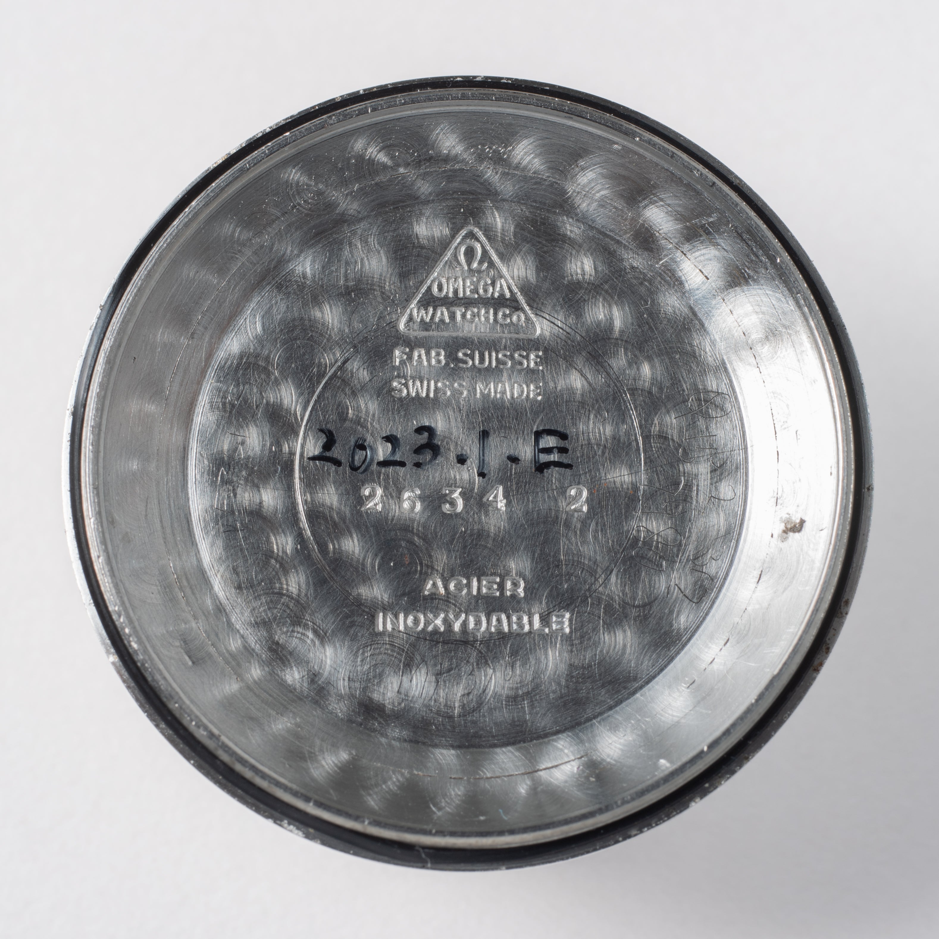 オメガ 33㎜ラウンドケース 1950年製 手巻き Cal.371 オリジナルアイボリーダイヤル