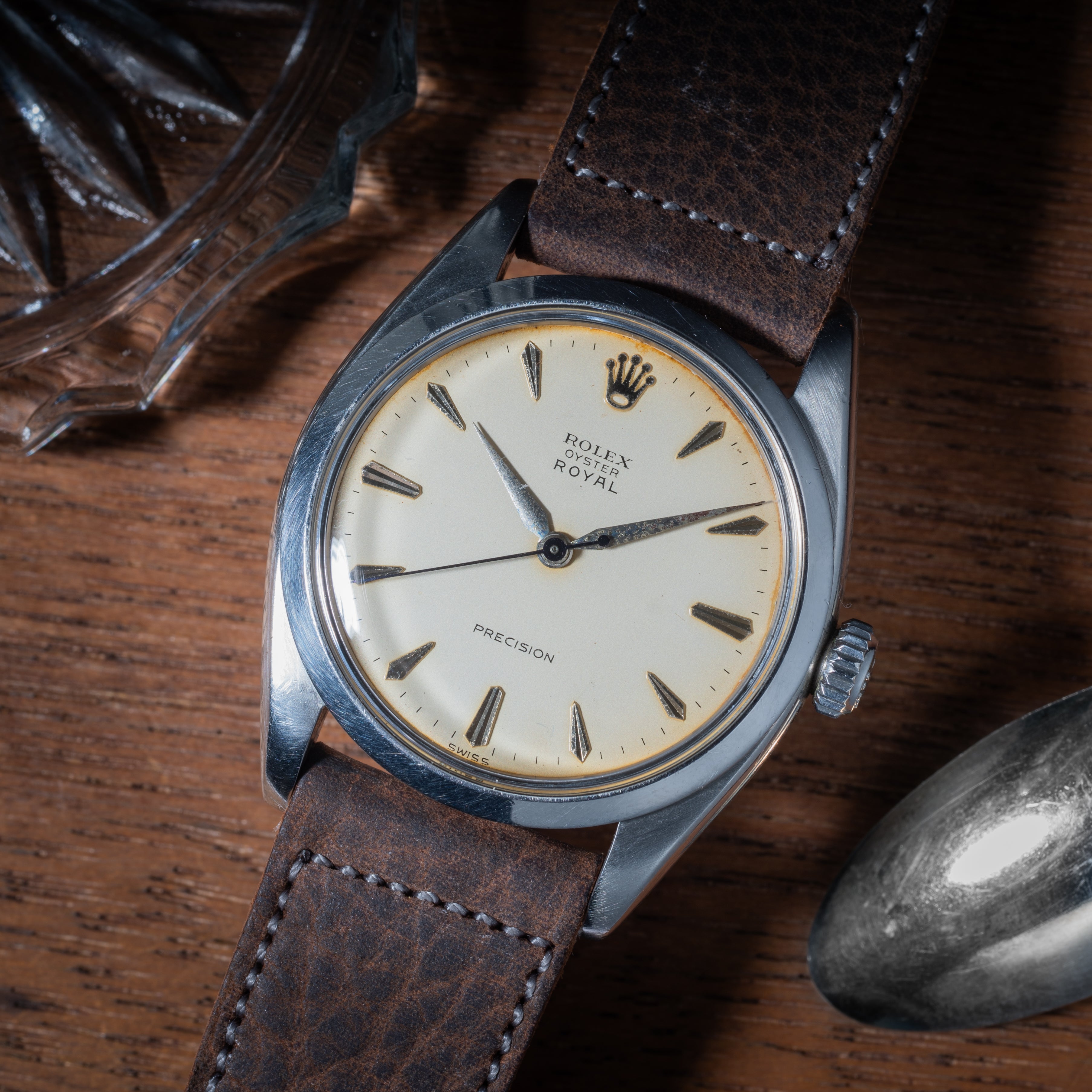 ロレックス オイスターロイヤル 1959年製 Ref.6426 手巻き 剣針