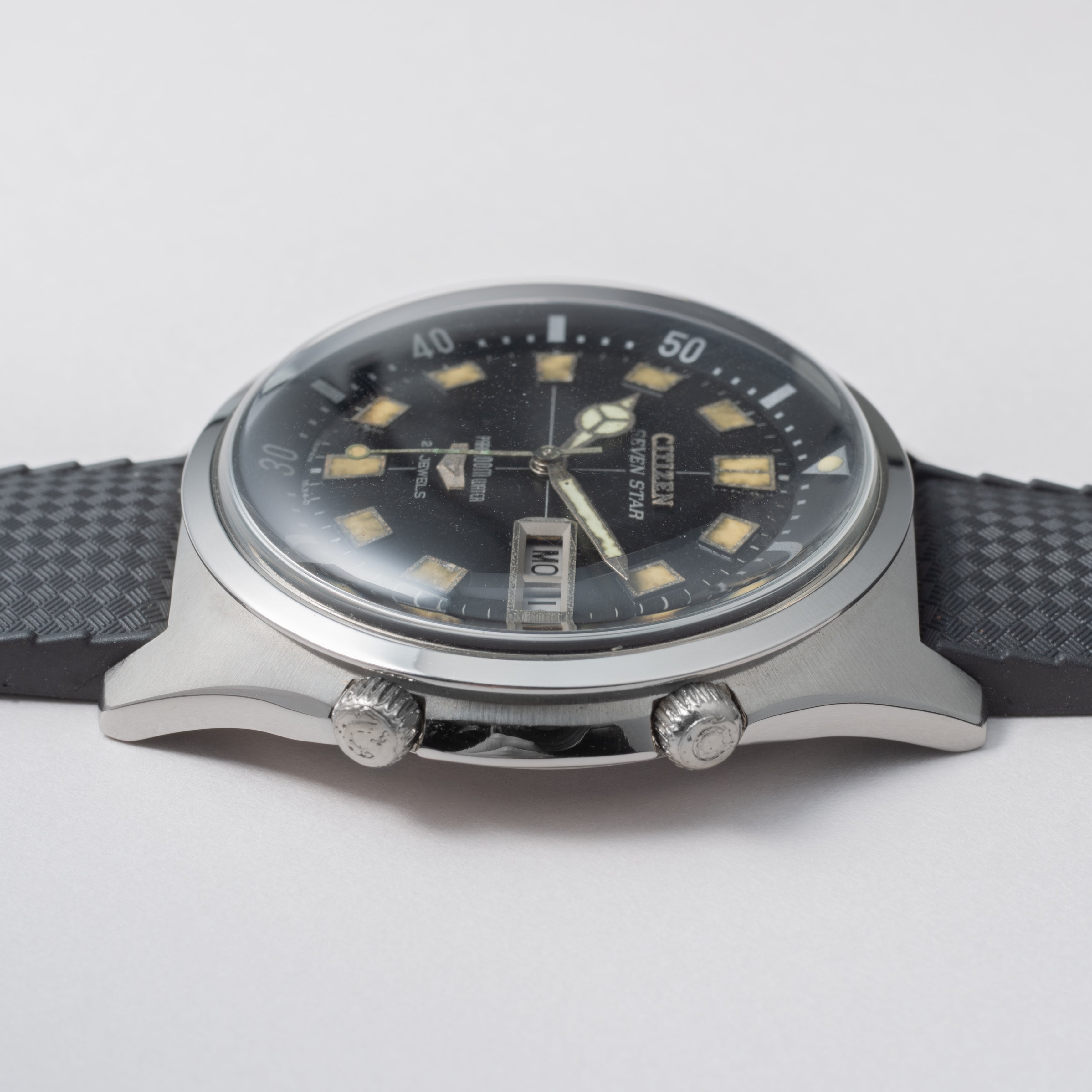 シチズン セブンスター 1968年製 ダイバーズウオッチ デイデイト