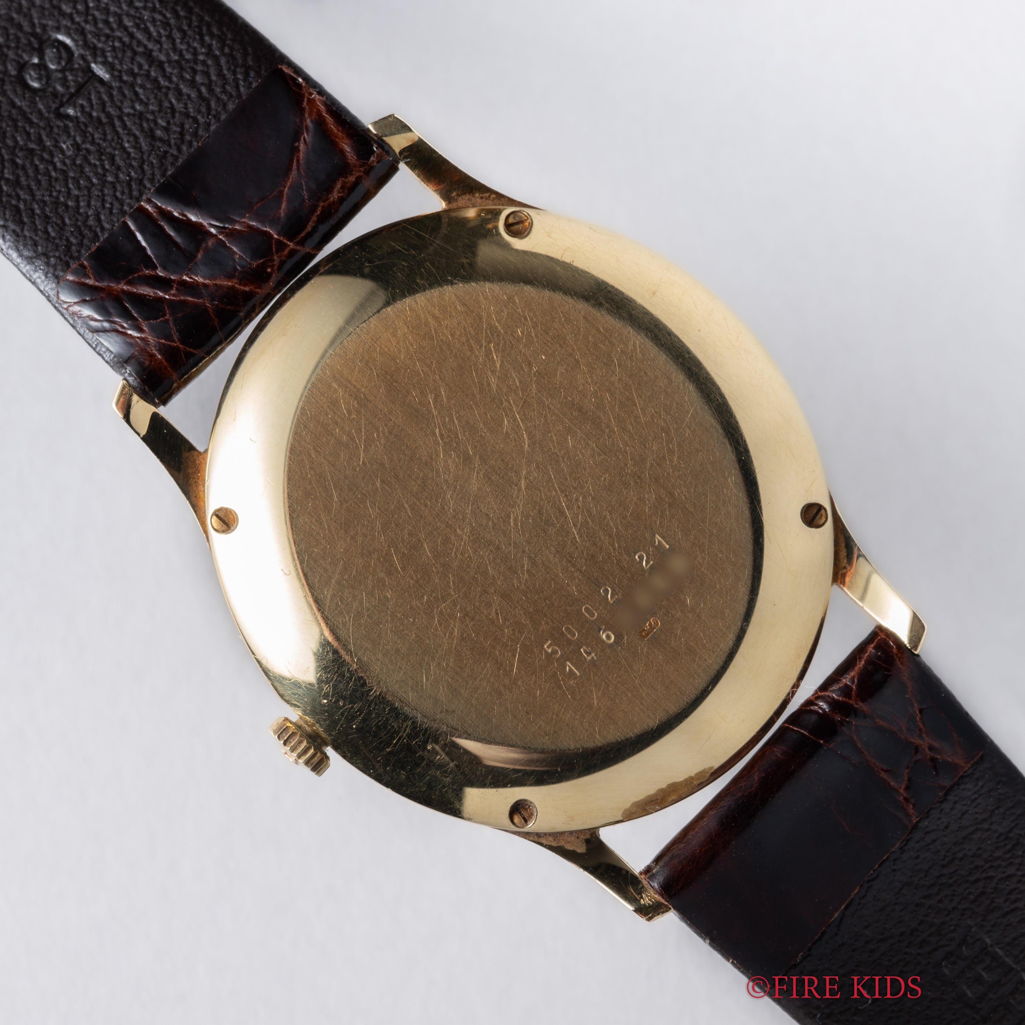 ジャガー・ルクルト ヴォーグ 18金無垢オーバルケース 1970年代製 薄型自動巻 Cal.900