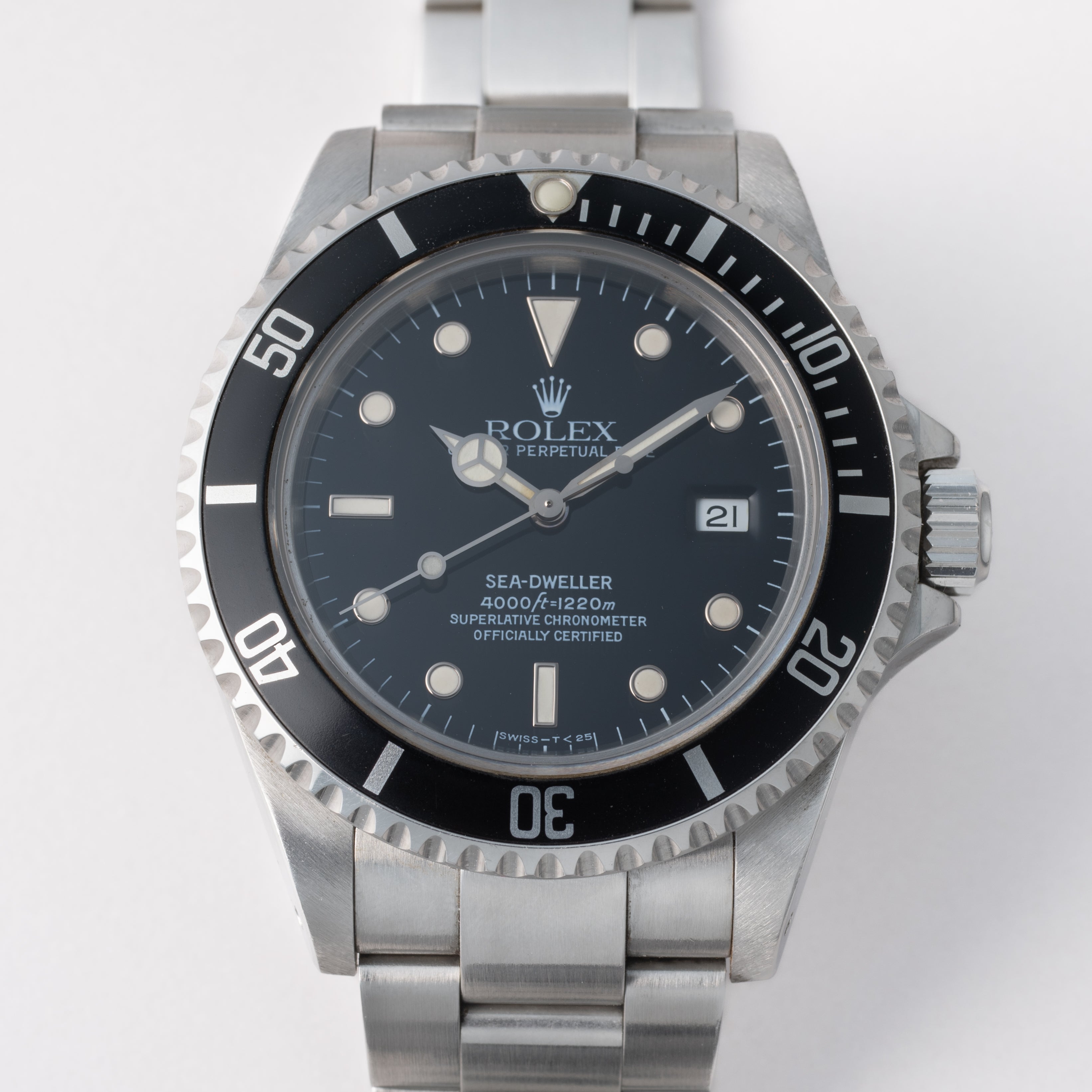 ロレックス シードゥエラー 1996年製 Ref.16600 トリチウム夜光 純正ブレス T番