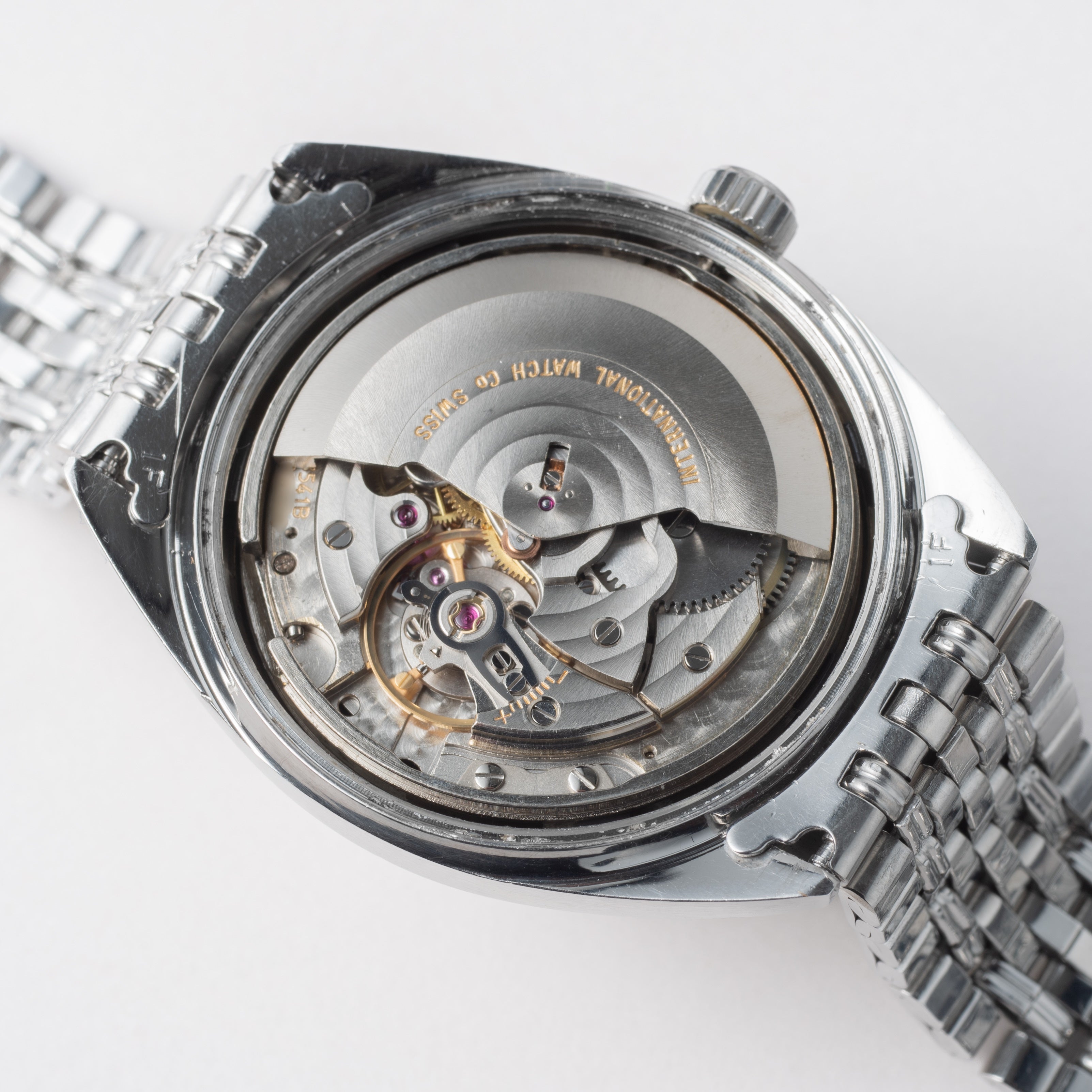 IWC ヨットクラブ 1973年製 Ref.R811 シルバーダイヤル 純正ゲイフレアー社製ブレス付き